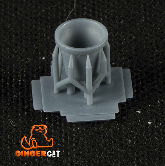 GINGER CAT 35443 1/35 Plant Pots 3d print parts