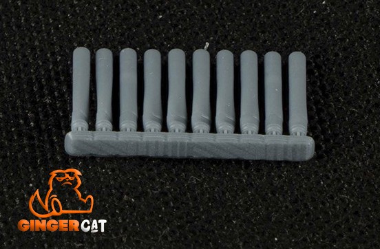 GINGER CAT 35204 1/35 3.7cm Flak18/36/37/43 Ammunition 3d print parts