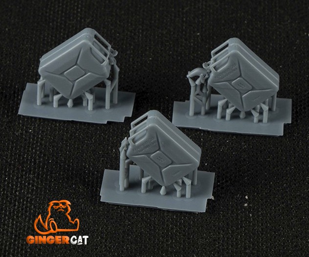 GINGER CAT 35330 1/35 German Jerry Can Set - Sandrik Waffen SS 3d print parts