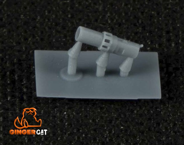 GINGER CAT 35002 1/35 Flak30 and KwK30 2cm Guns Muzzle Brake 3d print parts