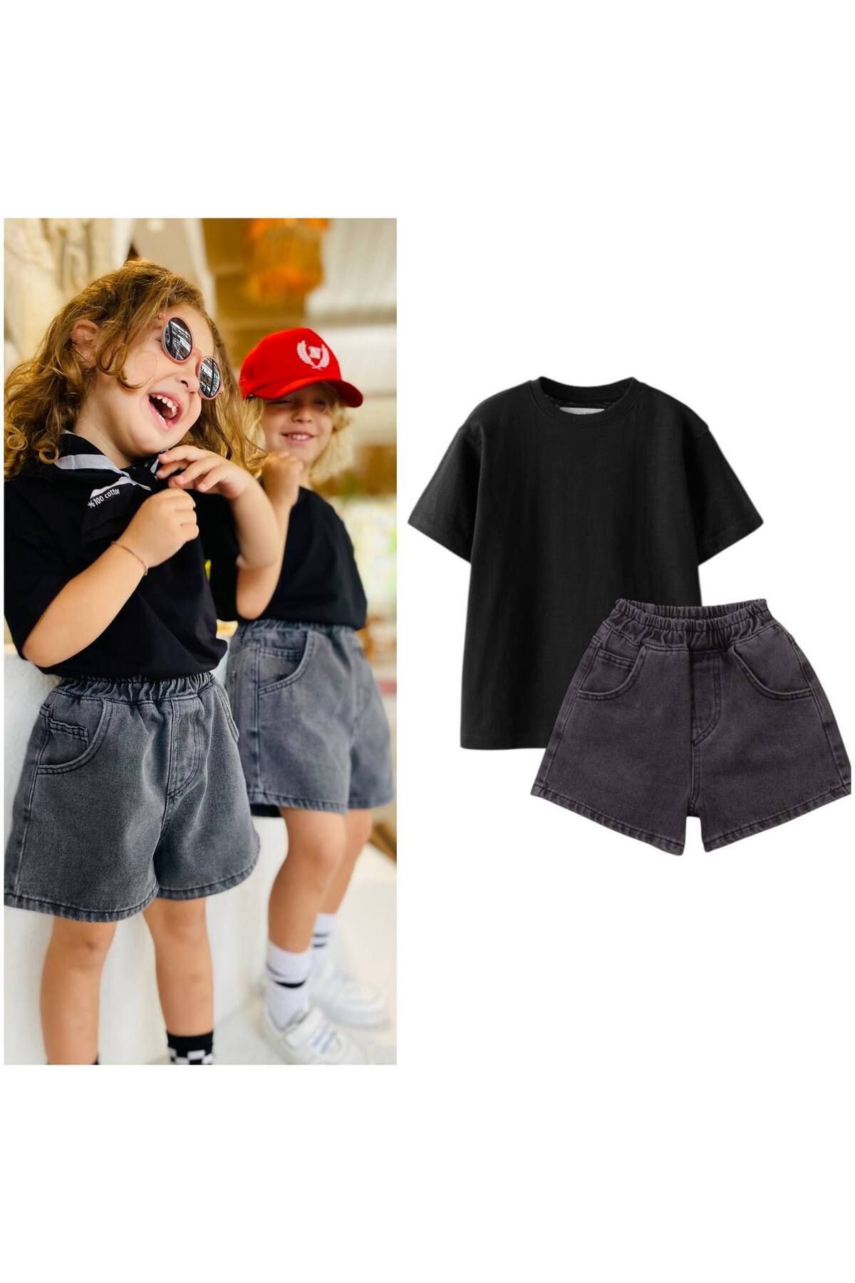 La'ciel Paris Unisex Balon Denim Siyah