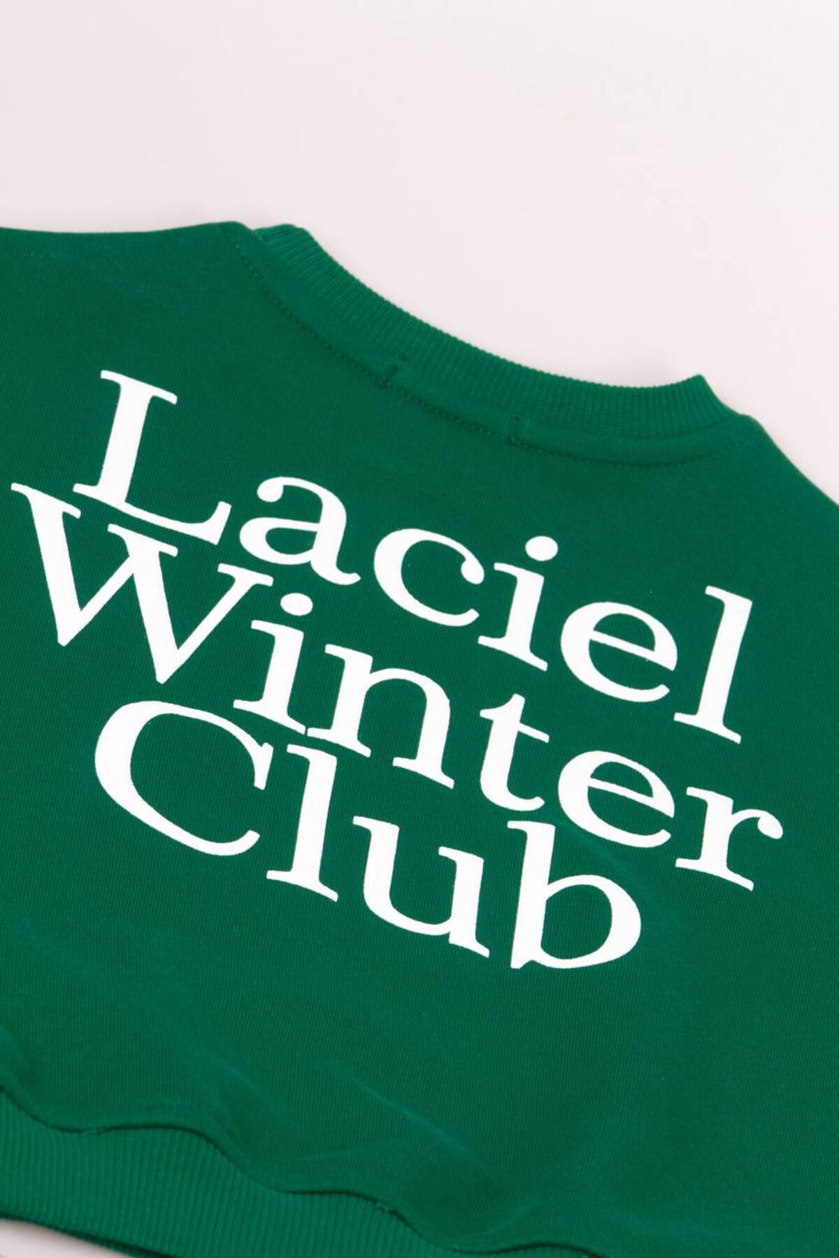Laciel Paris Unisex Winter Club Sloganlı Alt Üst Takım