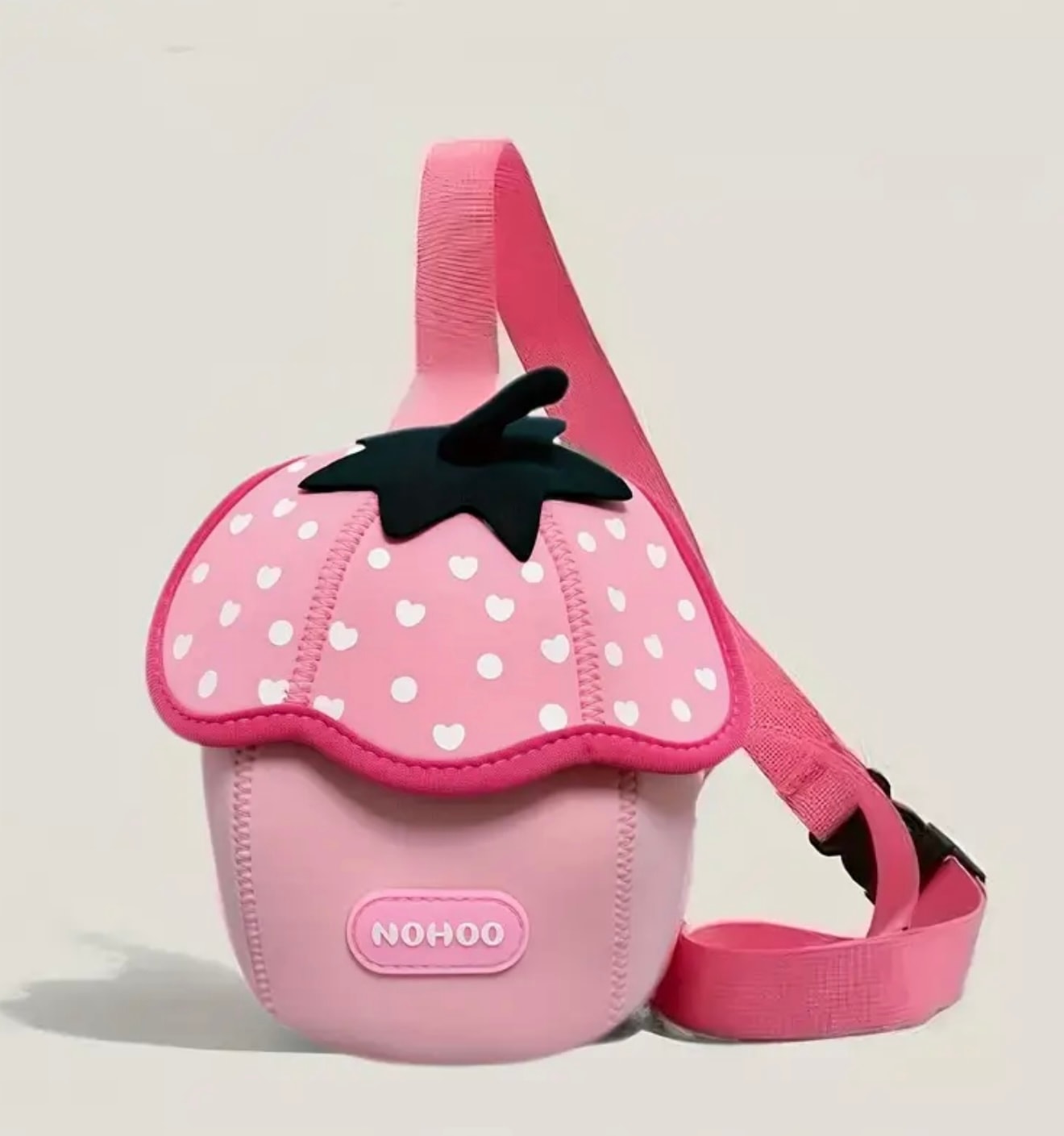 Kız Çocuk Çilek Şekilli Çapraz Çanta