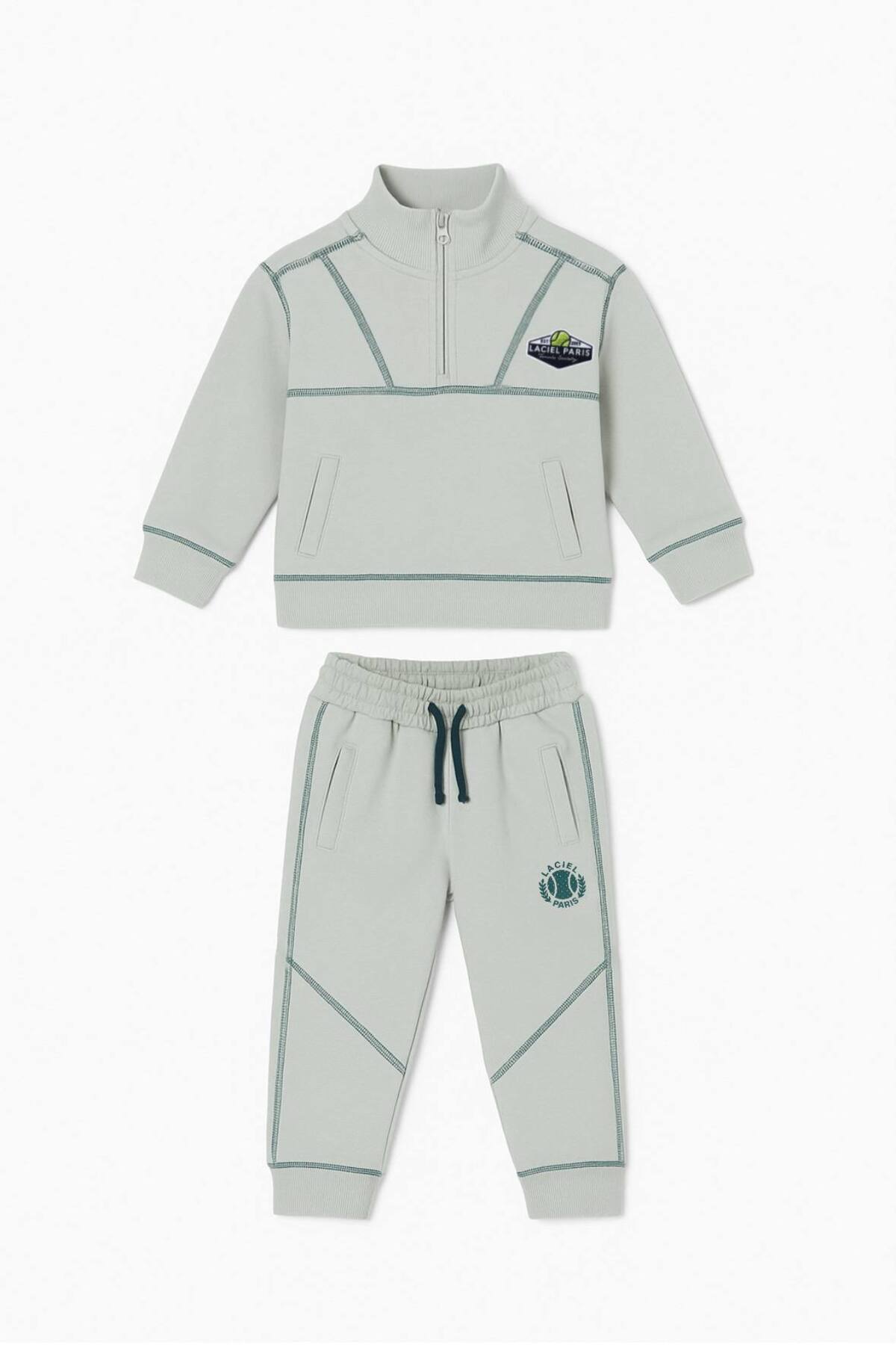Laciel Paris Erkek Çocuk Tennis Society Ters Dikiş Alt Üst Takım