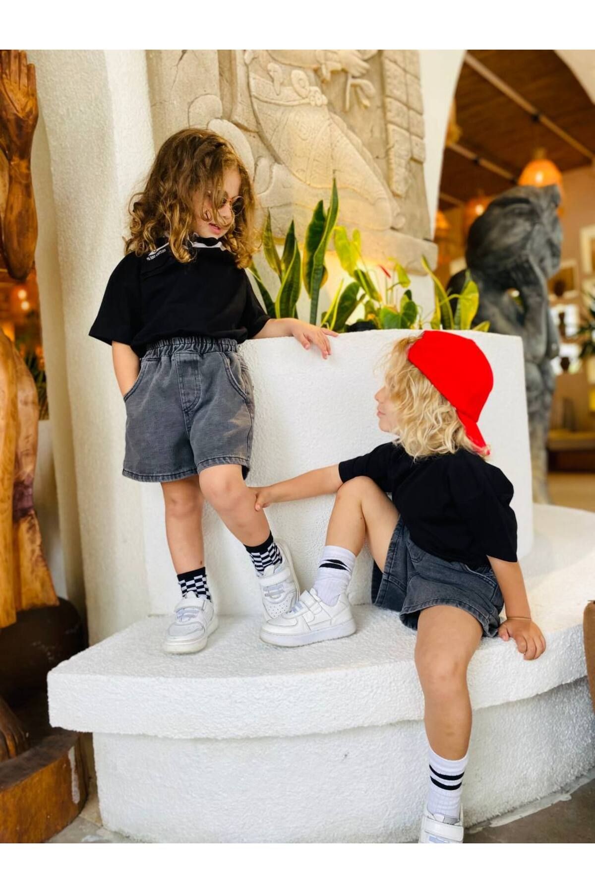 La'ciel Paris Unisex Balon Denim Siyah