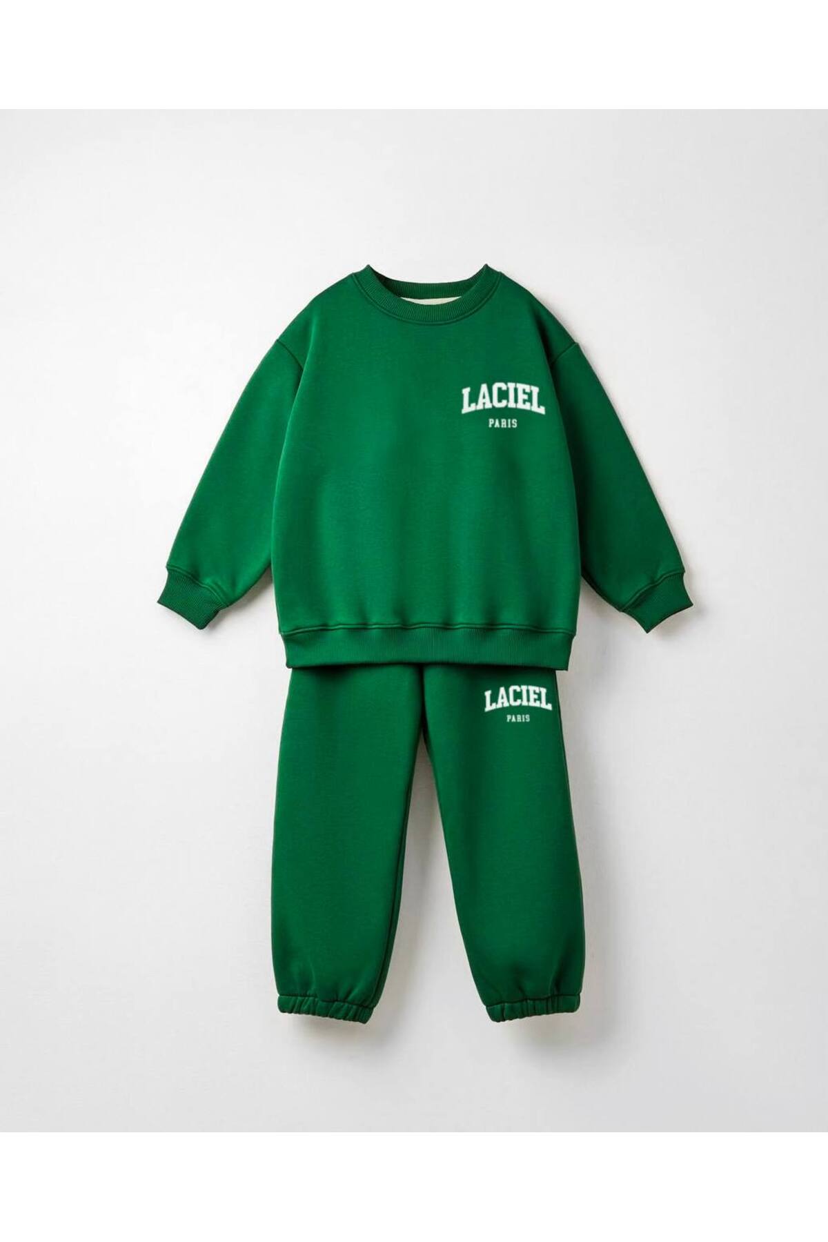 Laciel Paris Unisex Winter Club Sloganlı Alt Üst Takım