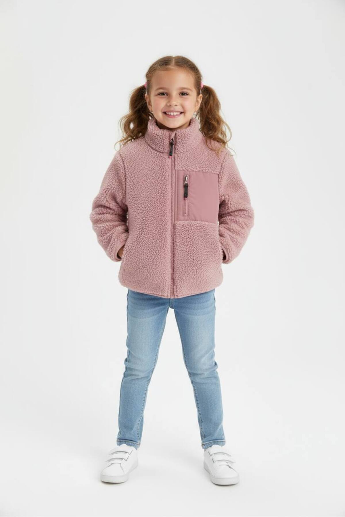 Unisex Peluş Teddy Ceket