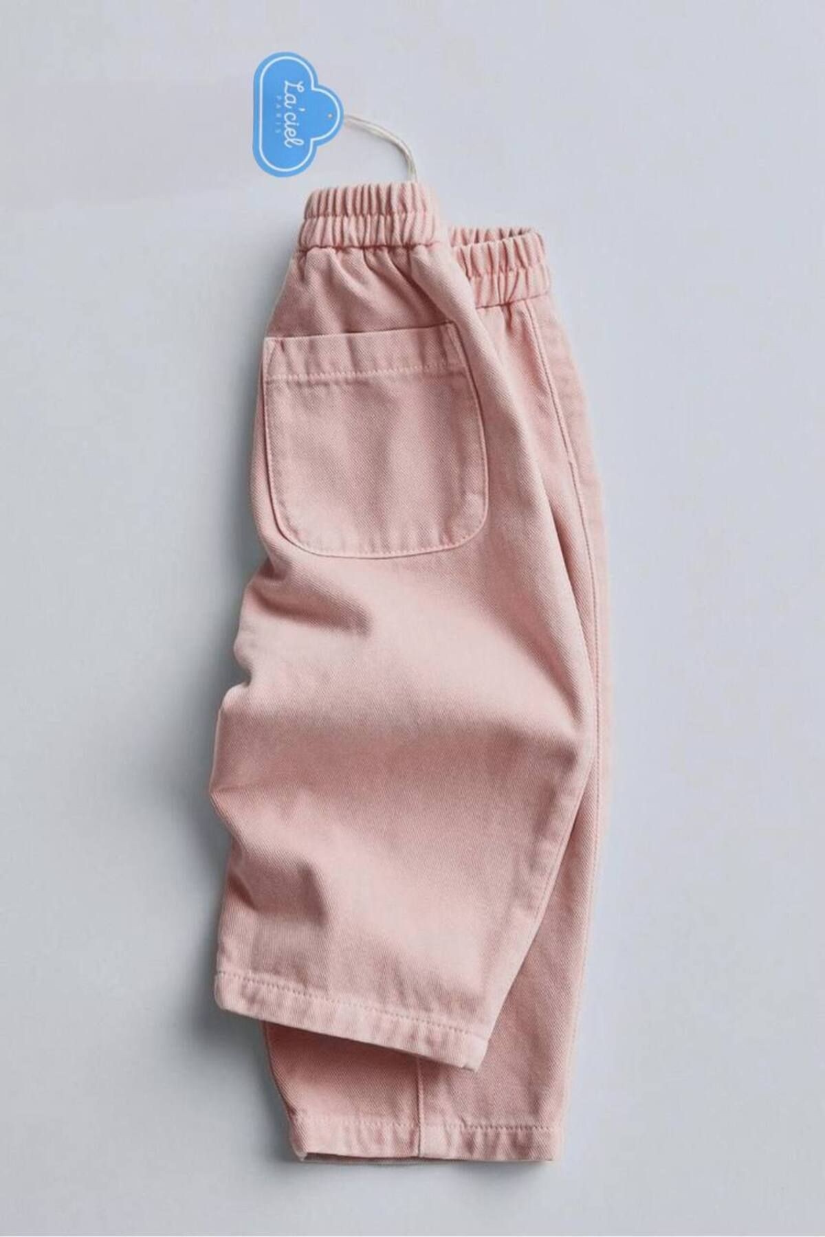 Pembe-Gül kurusu Baloon Jeans Laciel Paris