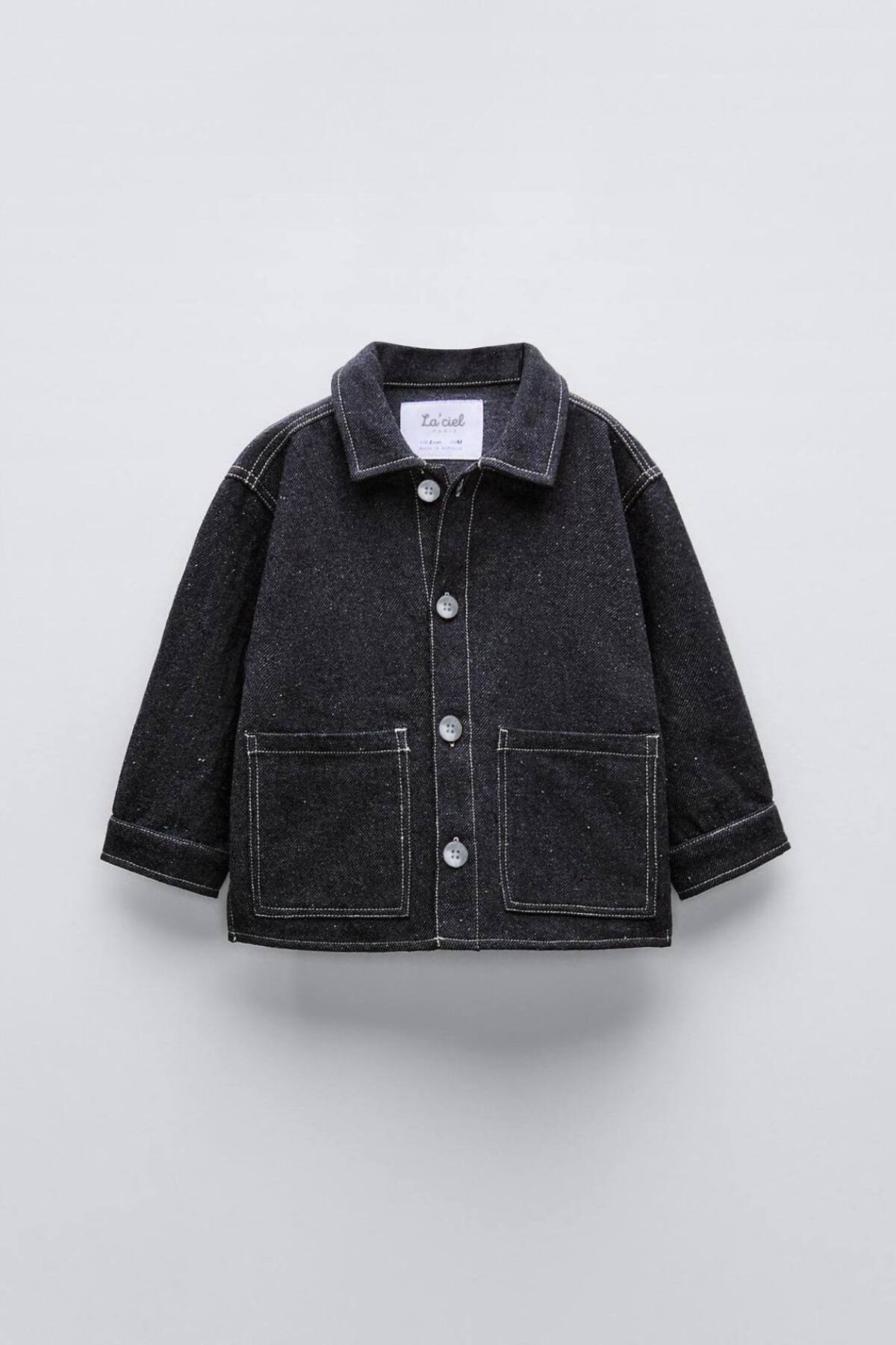 Laciel Paris Sirius Siyah Denim Alt Üst Takım