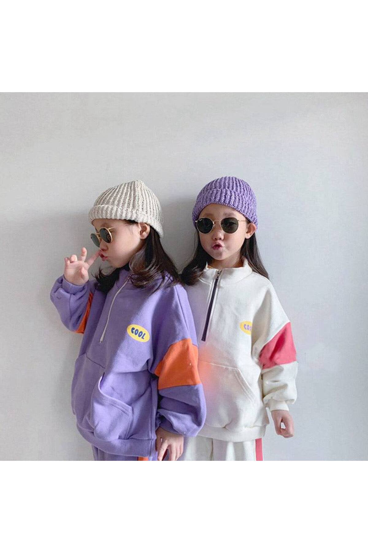 Laciel Paris Kız Çocuk Cool Yazılı Alt Üst Takım