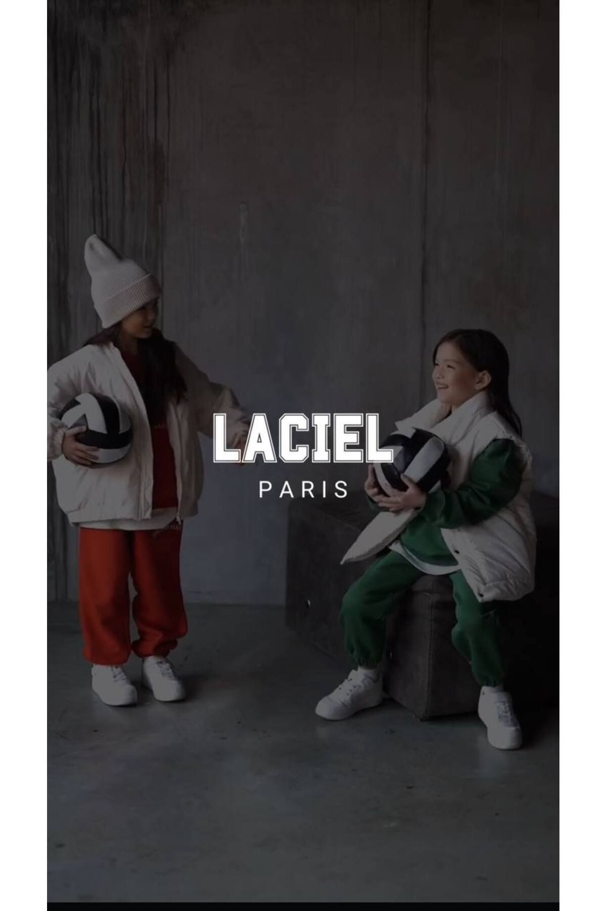 La'ciel Paris Unisex Lacivert Alt Üst Eşofman Takımı 