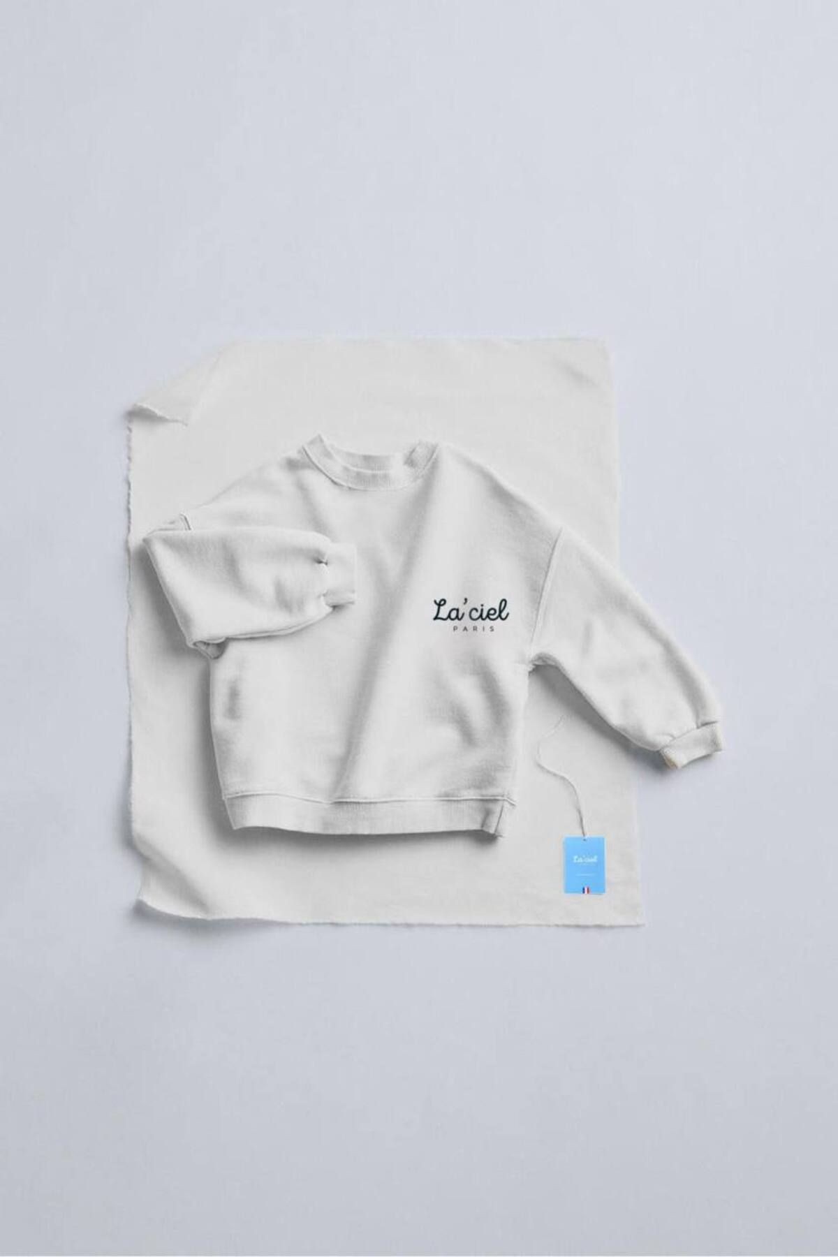 Unisex La'ciel Paris Pamuklu Sweatshirt