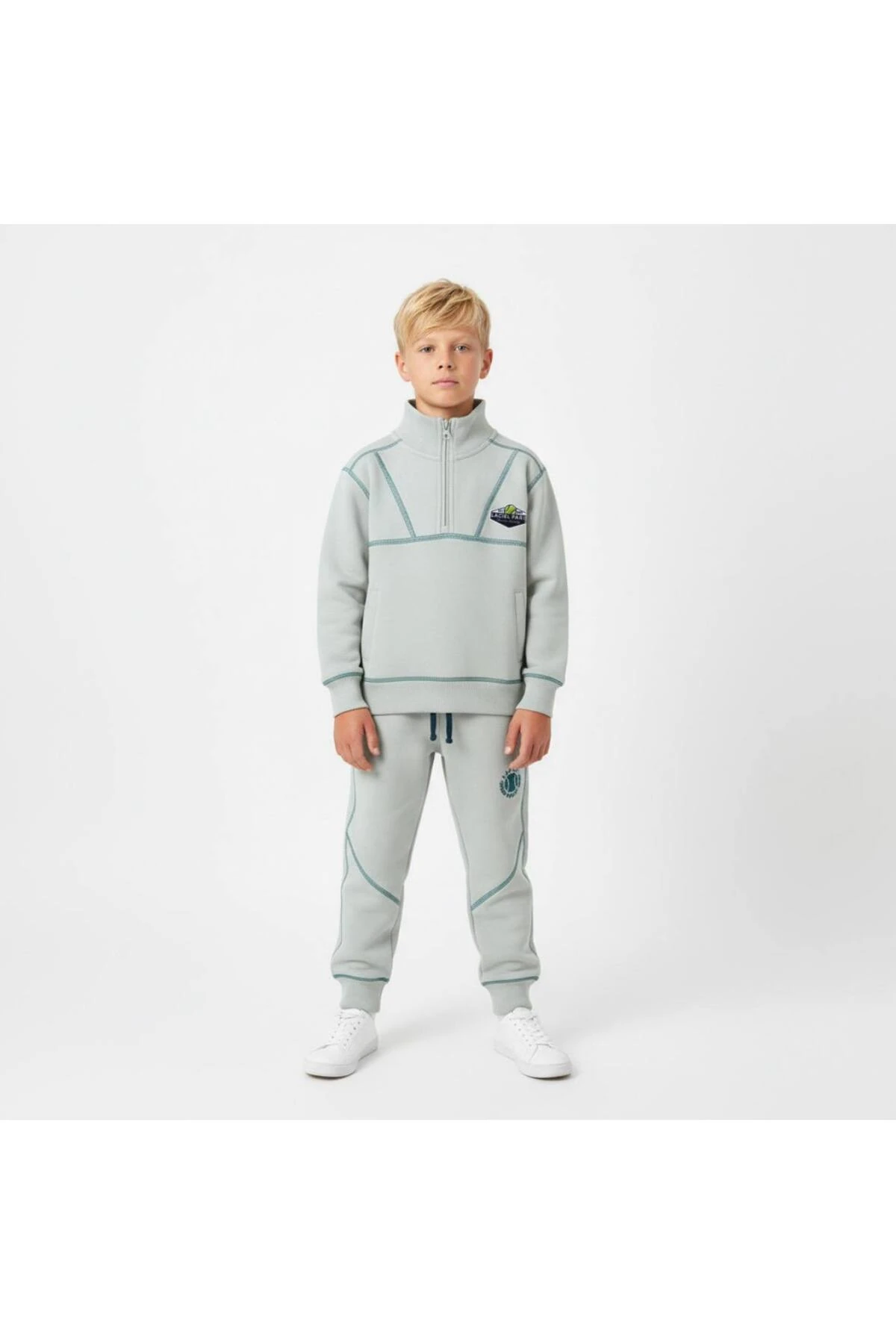 Laciel Paris Erkek Çocuk Tennis Society Ters Dikiş Alt Üst Takım