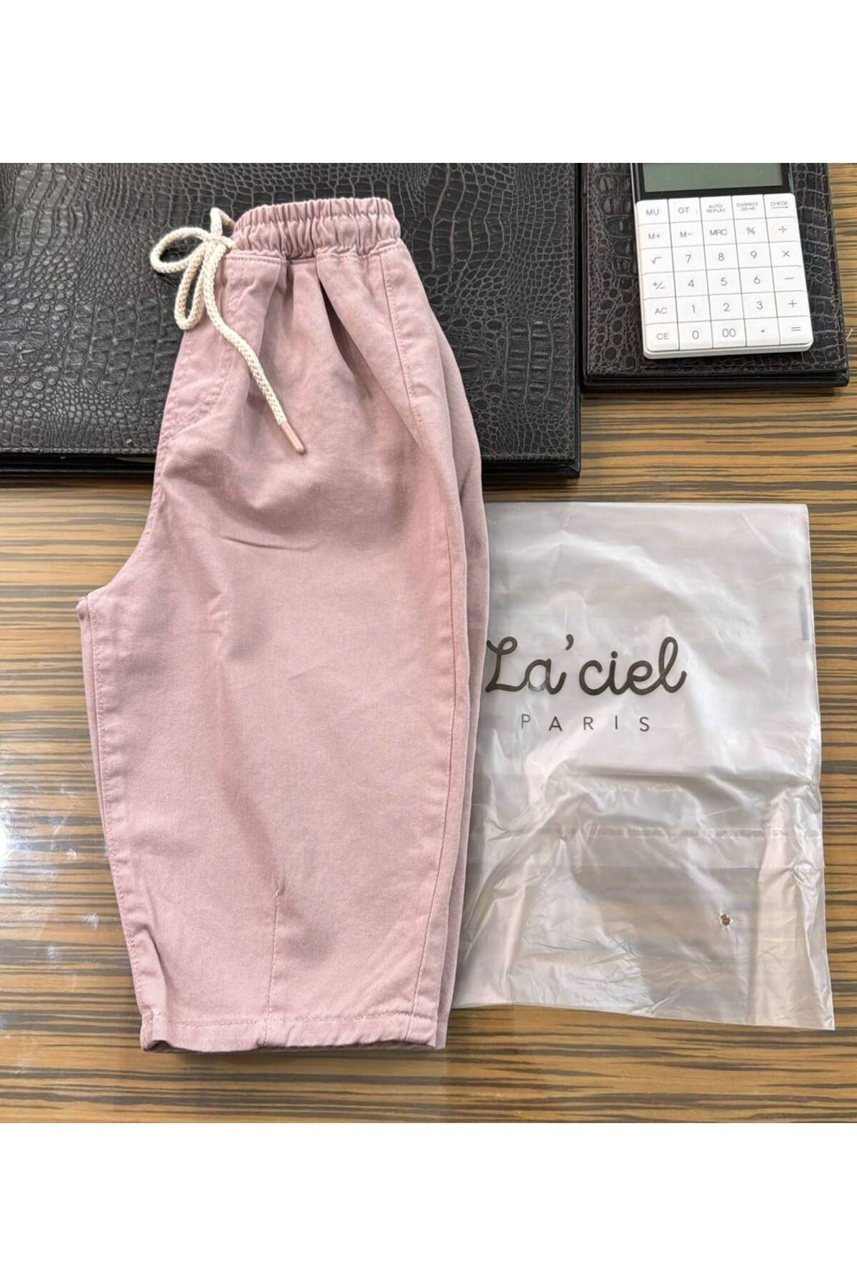 Pembe-Gül kurusu Baloon Jeans Laciel Paris