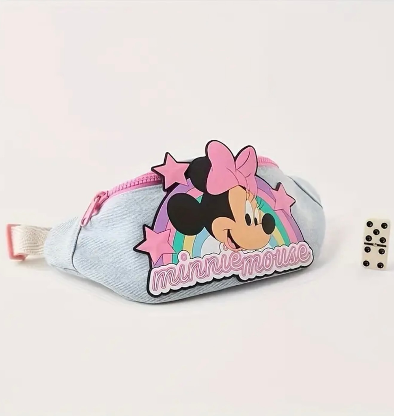 Kız Çocuk Minnie Mouse Karakterli Bel Çantası
