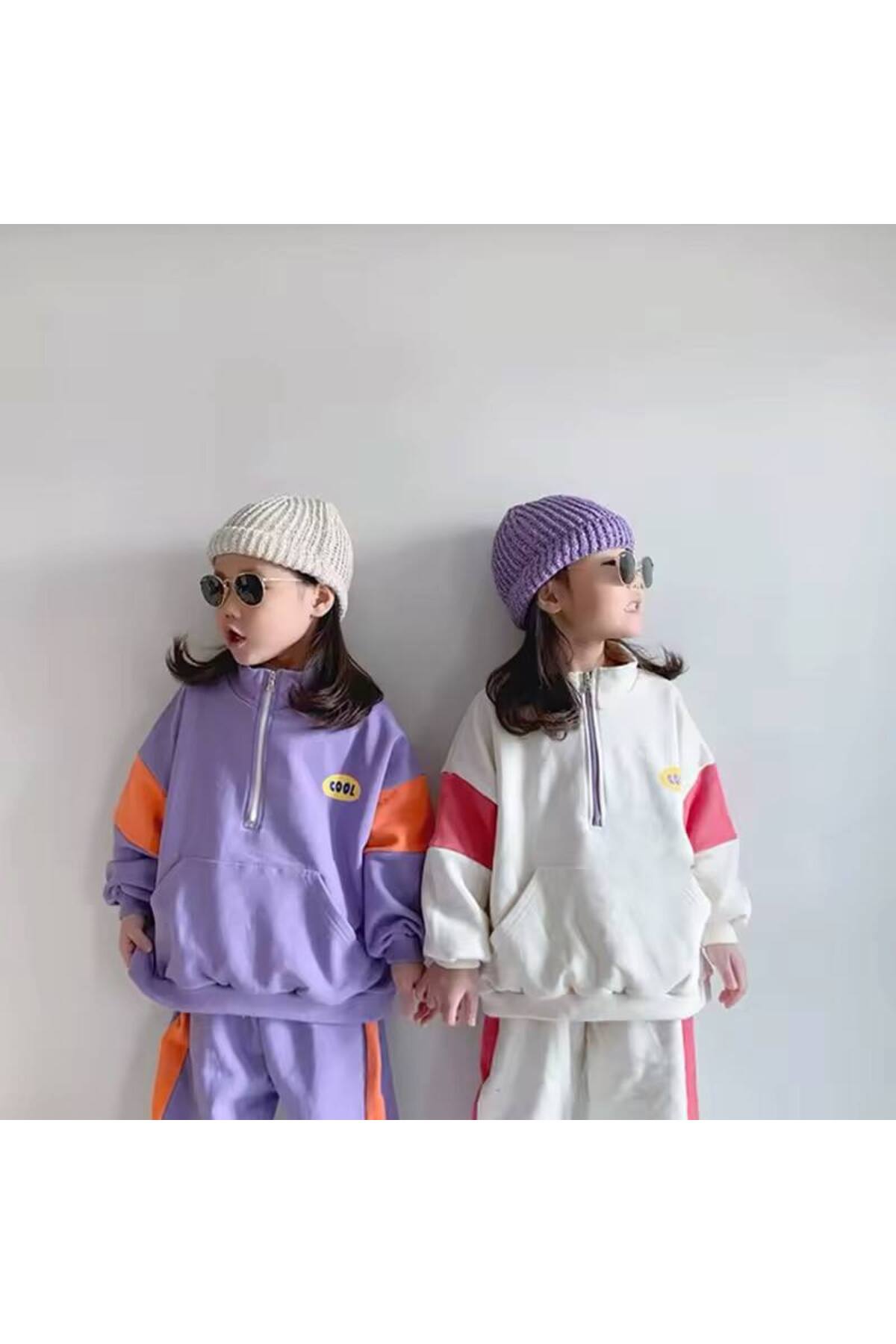 Laciel Paris Kız Çocuk Cool Yazılı Alt Üst Takım