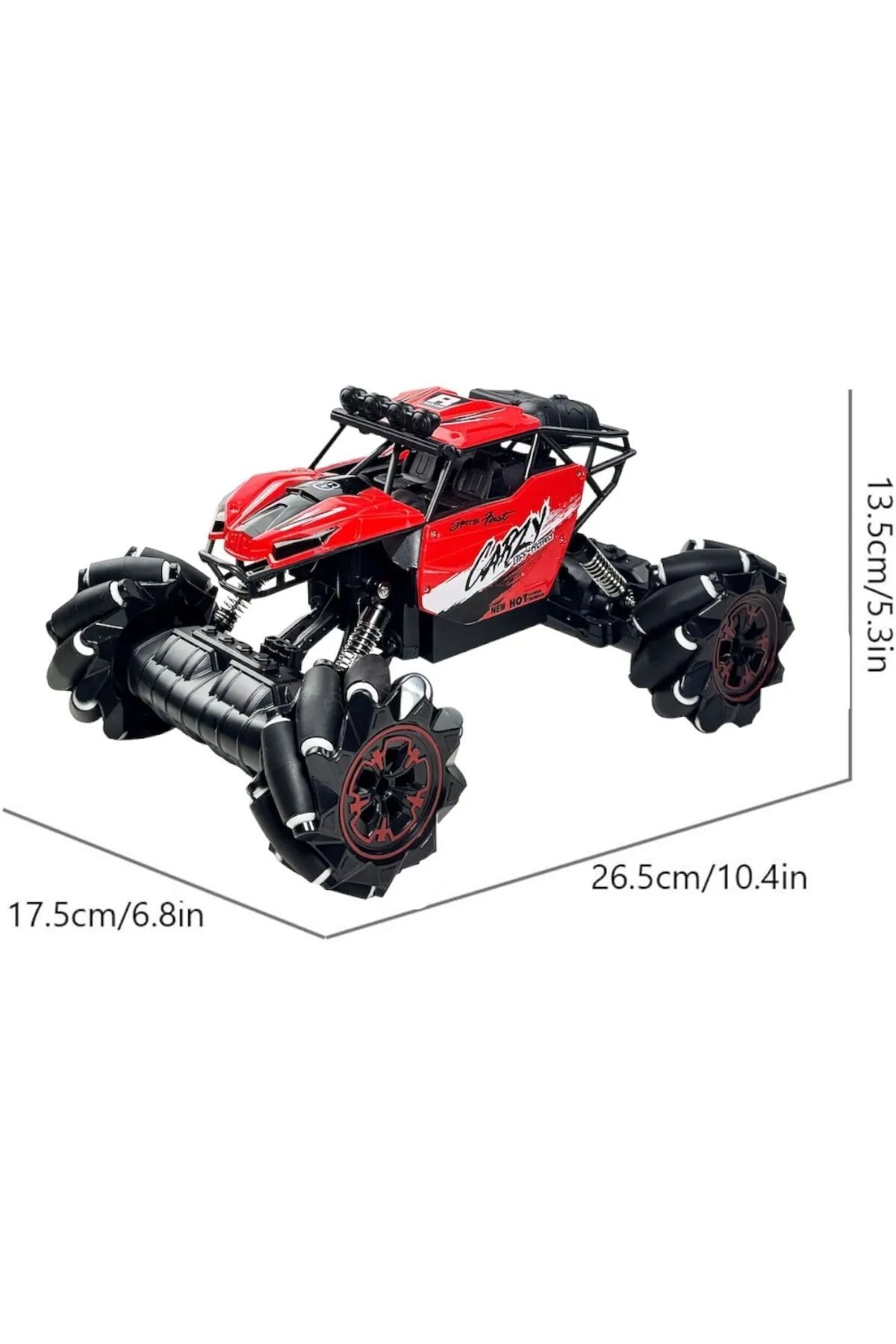 Uzaktan Kumandalı Full Fonksiyon Şarjlı 2.4 Ghz 1:16 Off Road Arazi Arabası Hediyelik