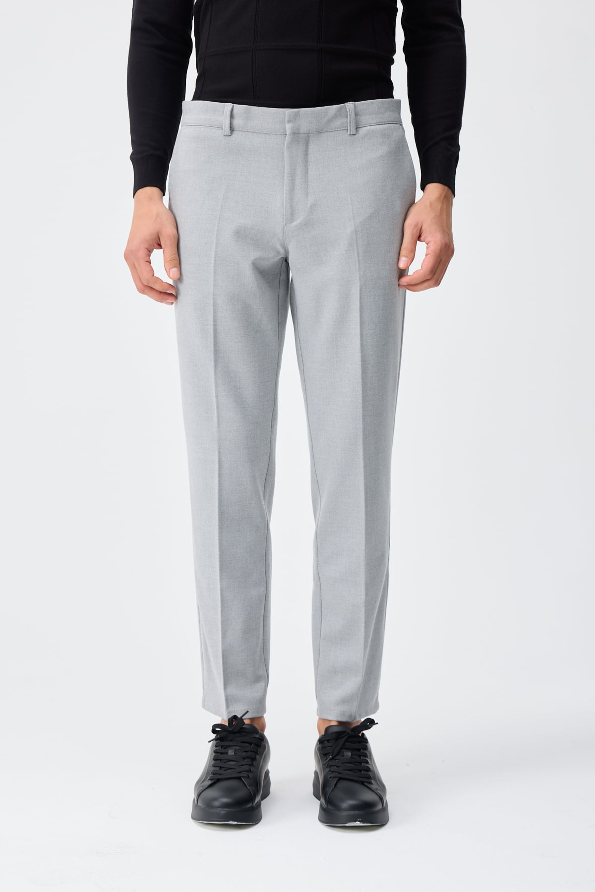 Flanel Pantolon - Gri