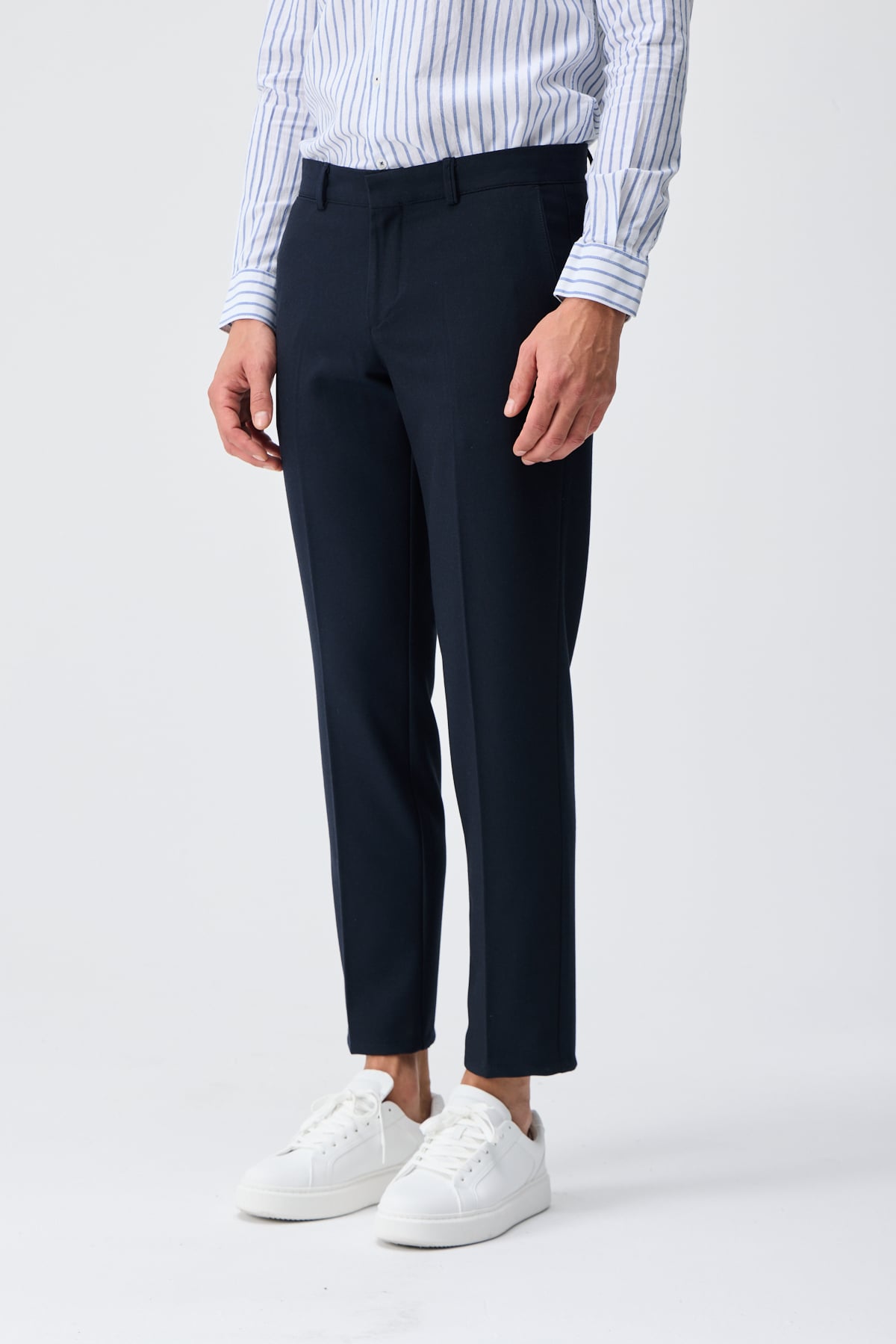 Flanel Pantolon - Lacivert