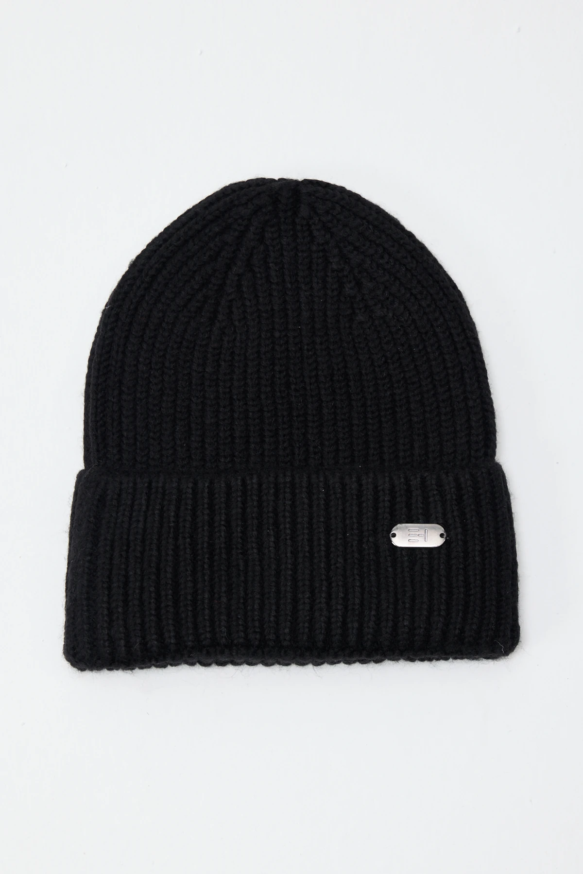 Everhold Signature Rib Örgü Bere - Siyah