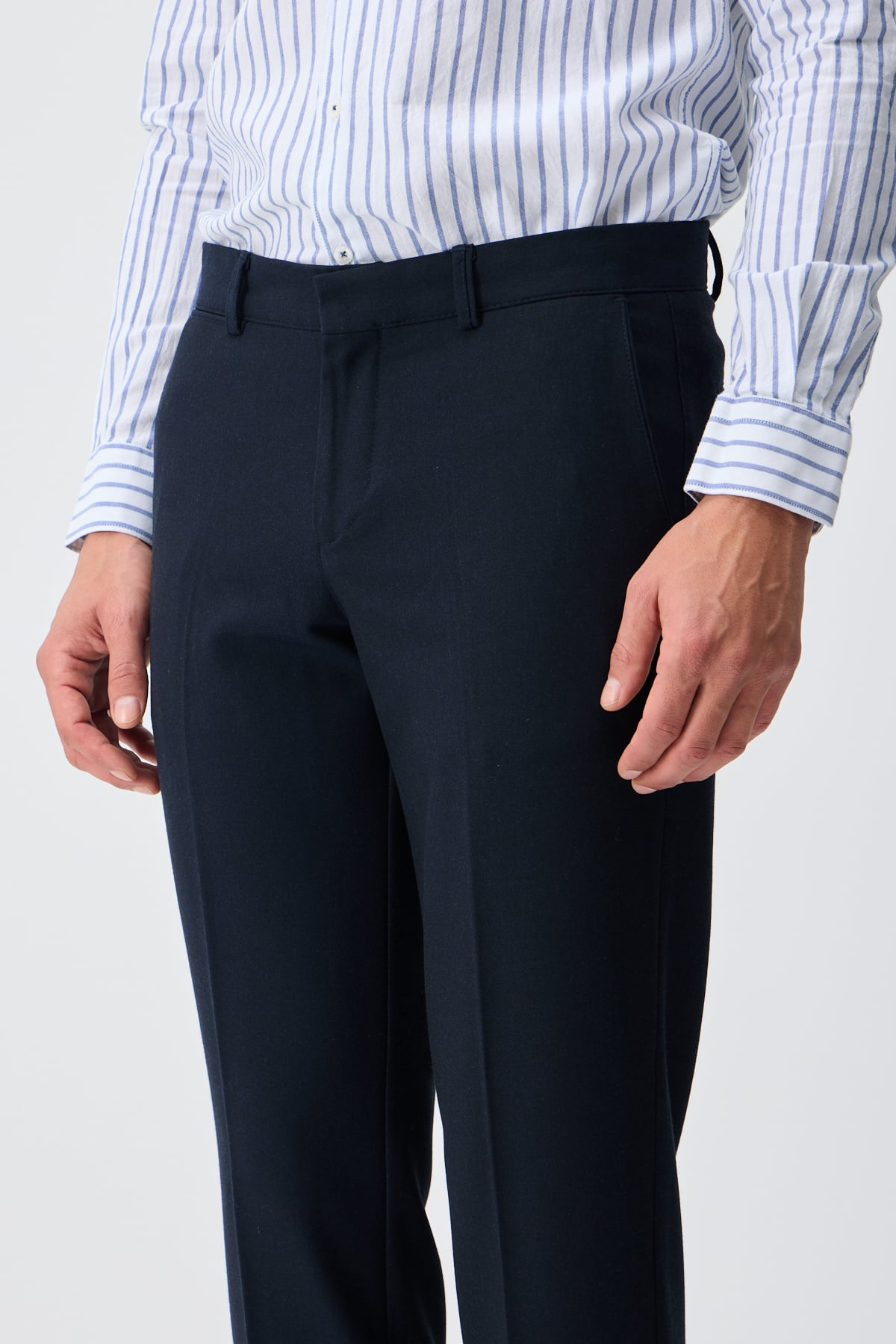 Flanel Pantolon - Lacivert