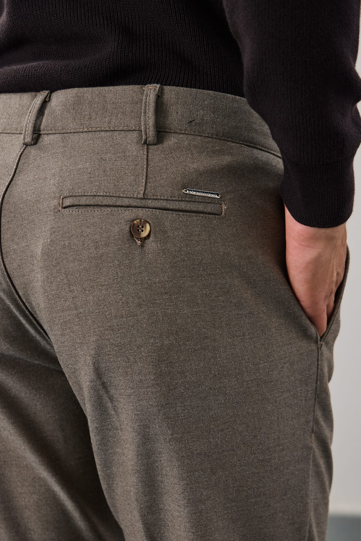 Flanel Pantolon - Vizon