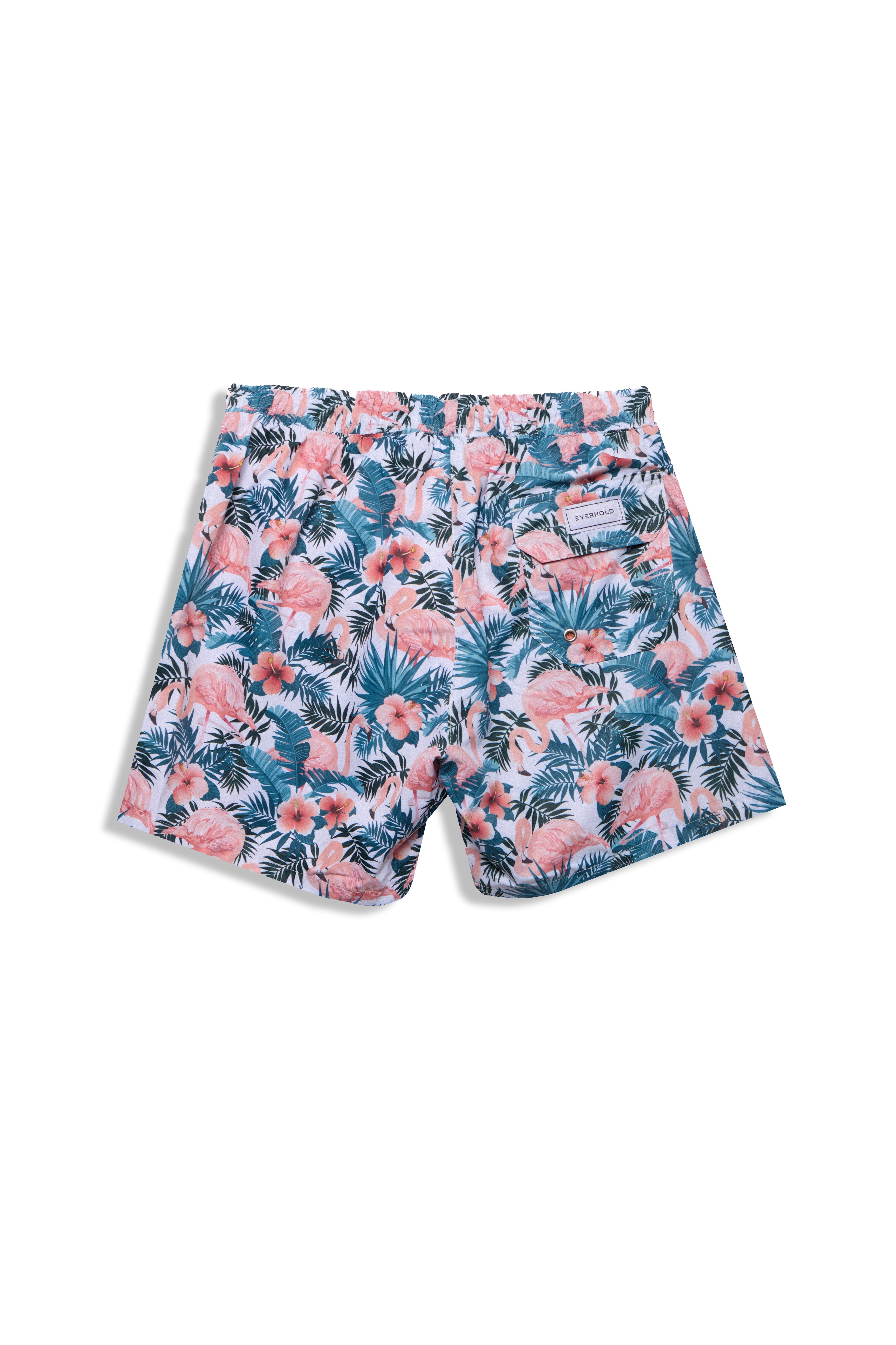 Pink Flamingo Erkek Deniz Şortu