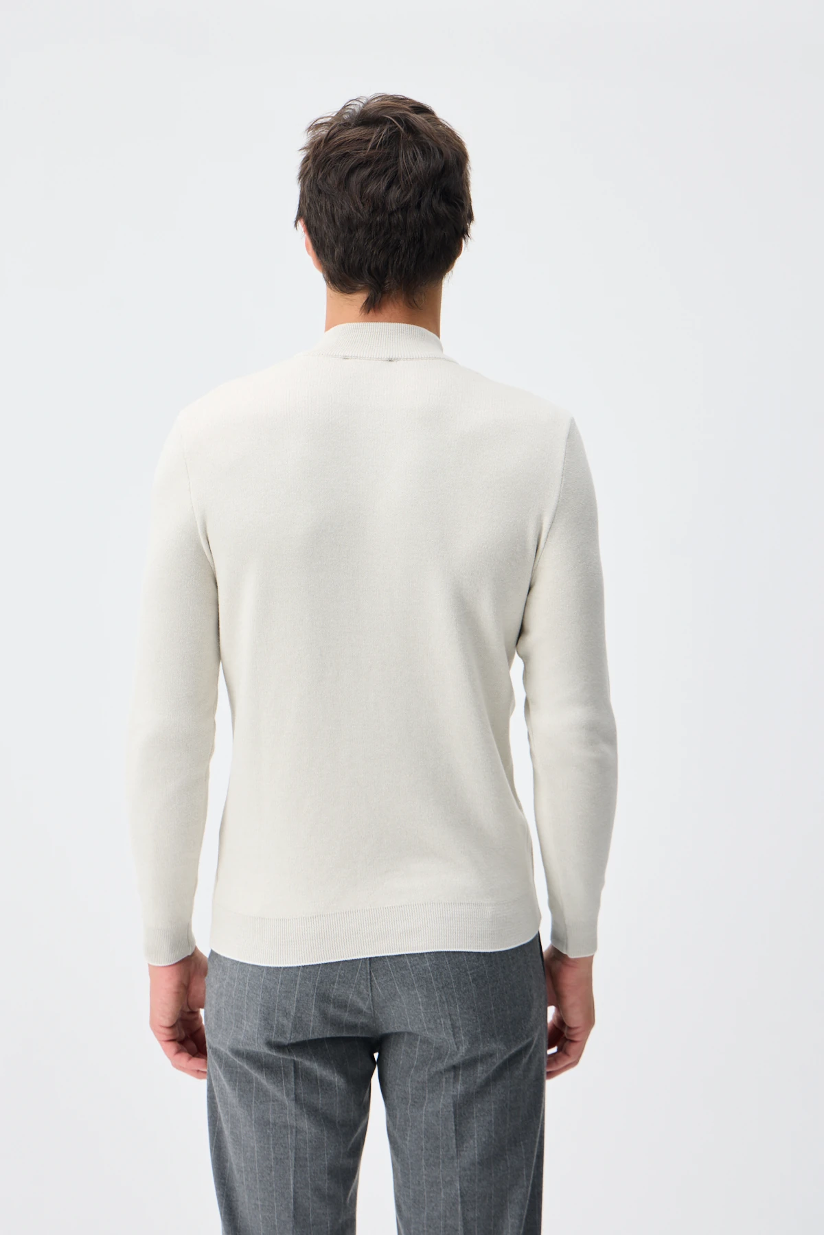 Yarım Fermuarlı Triko