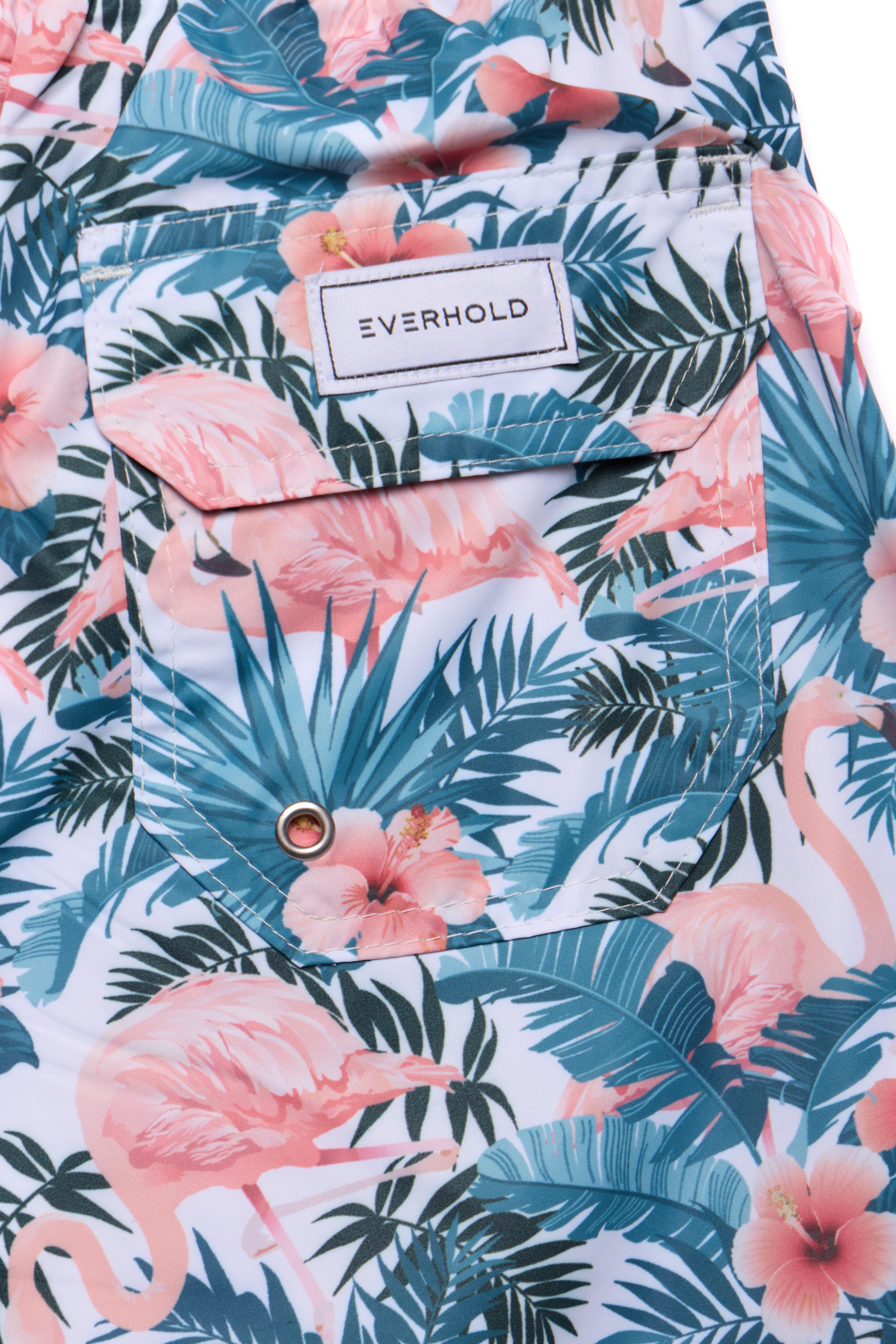 Pink Flamingo Erkek Deniz Şortu