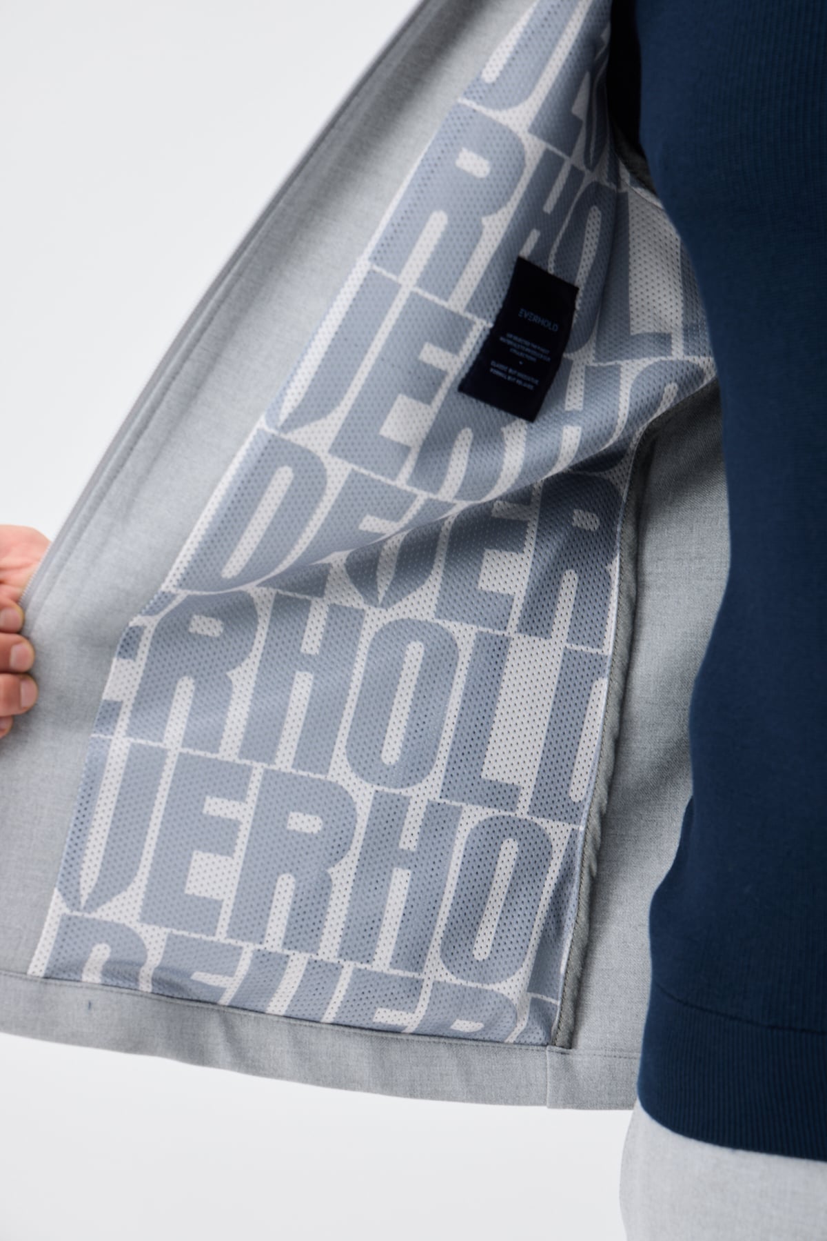 Astarlı Teknik Overshirt Ceket - Gri