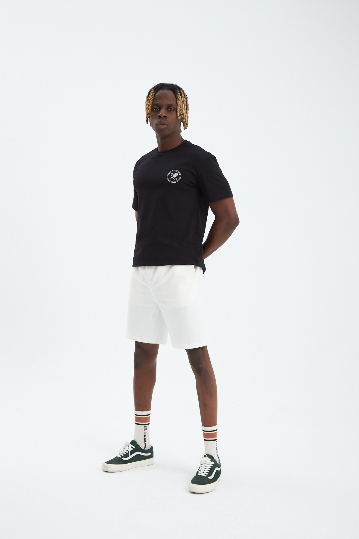Roger Federer Siyah Relaxed Fit Tshirt