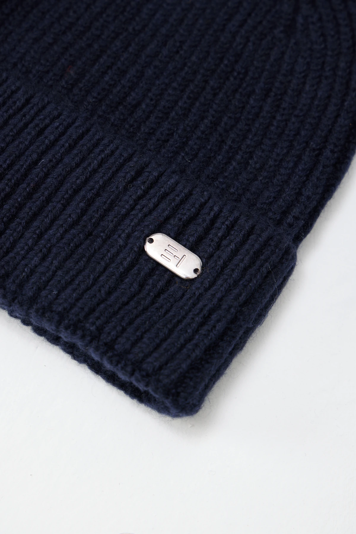 Everhold Signature Rib Örgü Bere - Lacivert