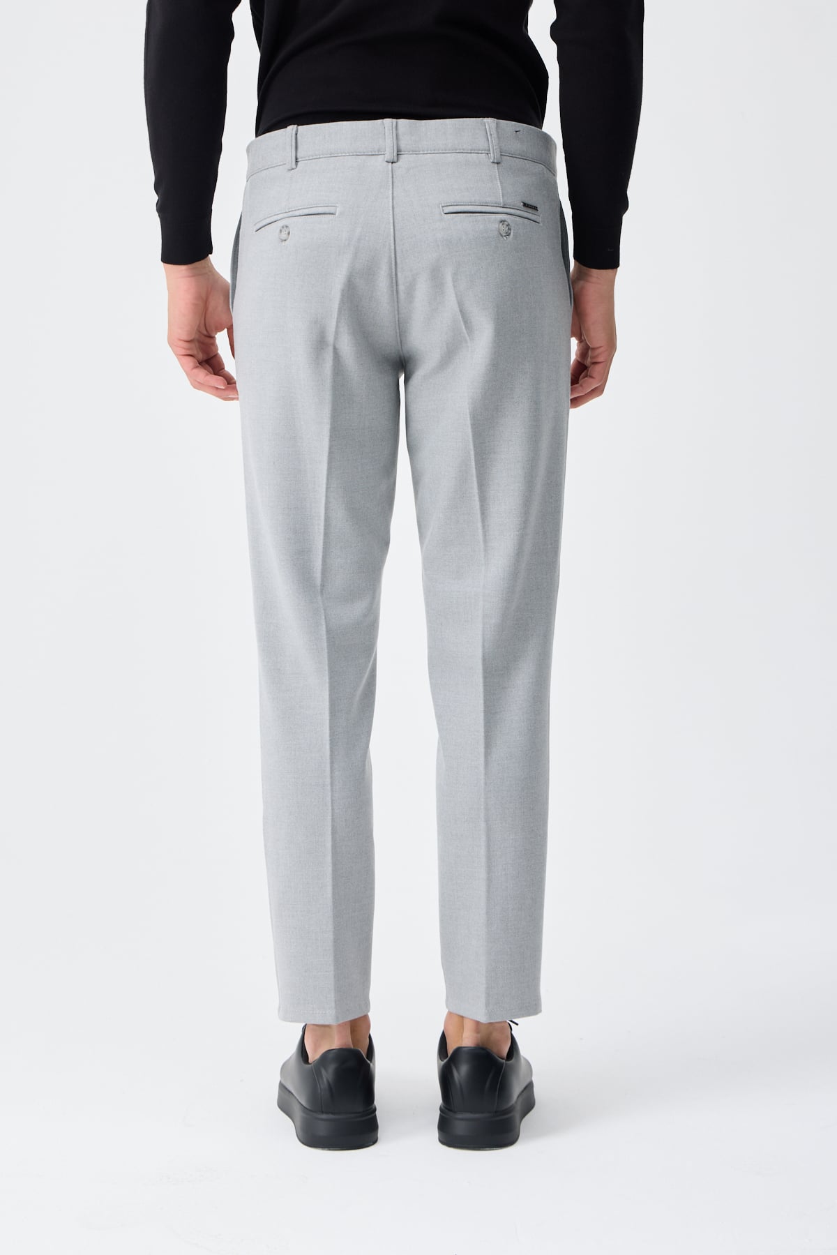 Flanel Pantolon - Gri