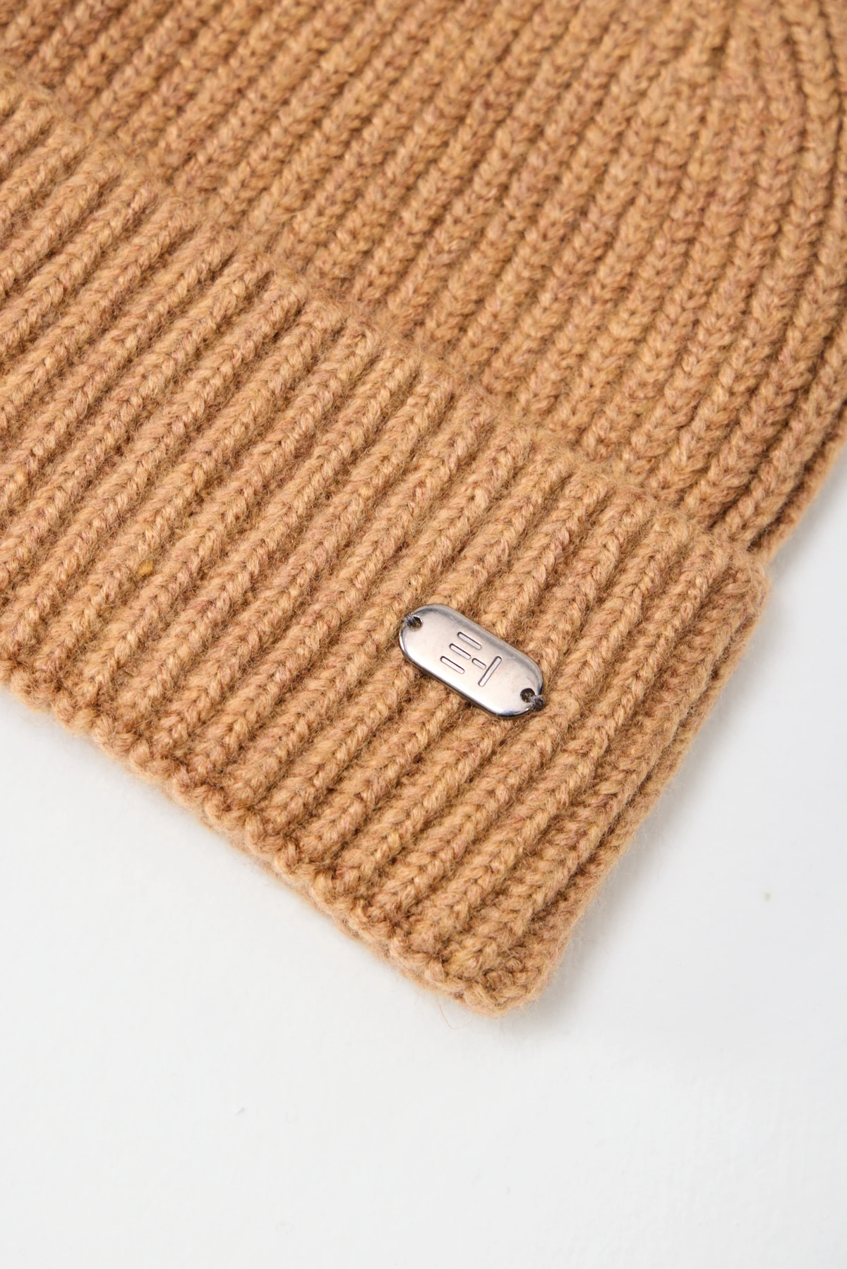 Everhold Signature Rib Örgü Bere - Vizon