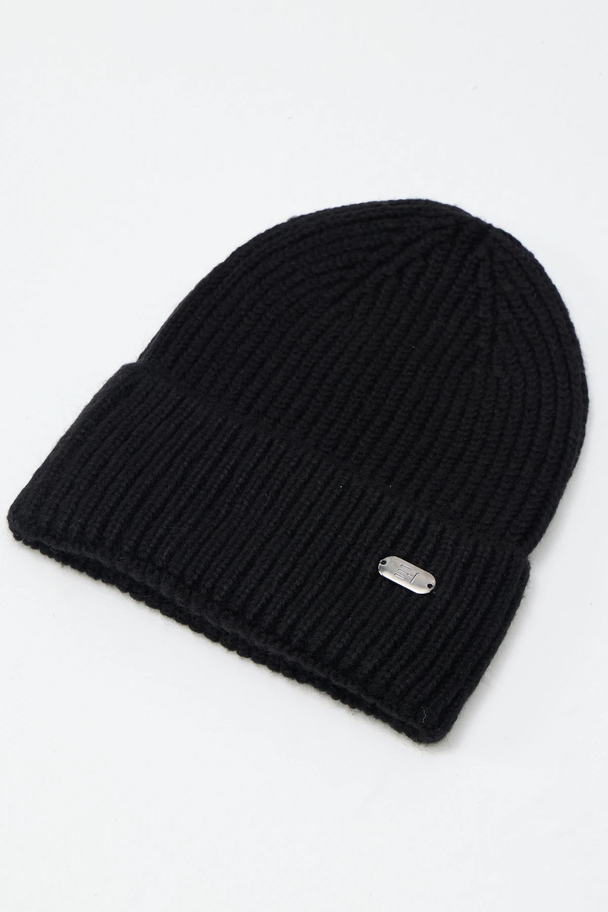 Everhold Signature Rib Örgü Bere - Siyah