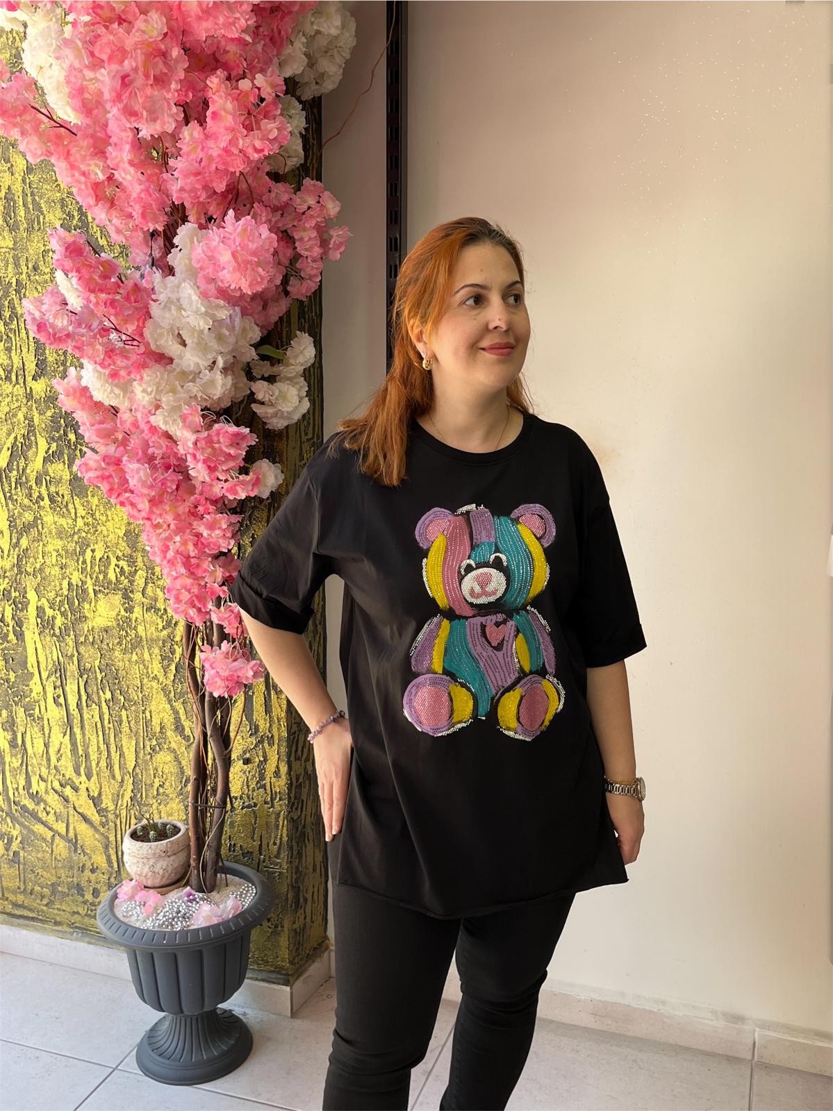 Renkli Teddy Tişört