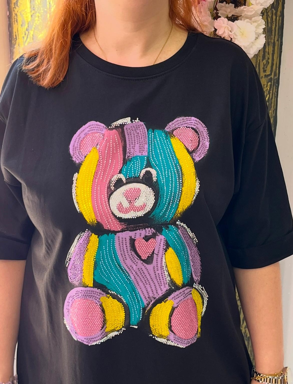 Renkli Teddy Tişört