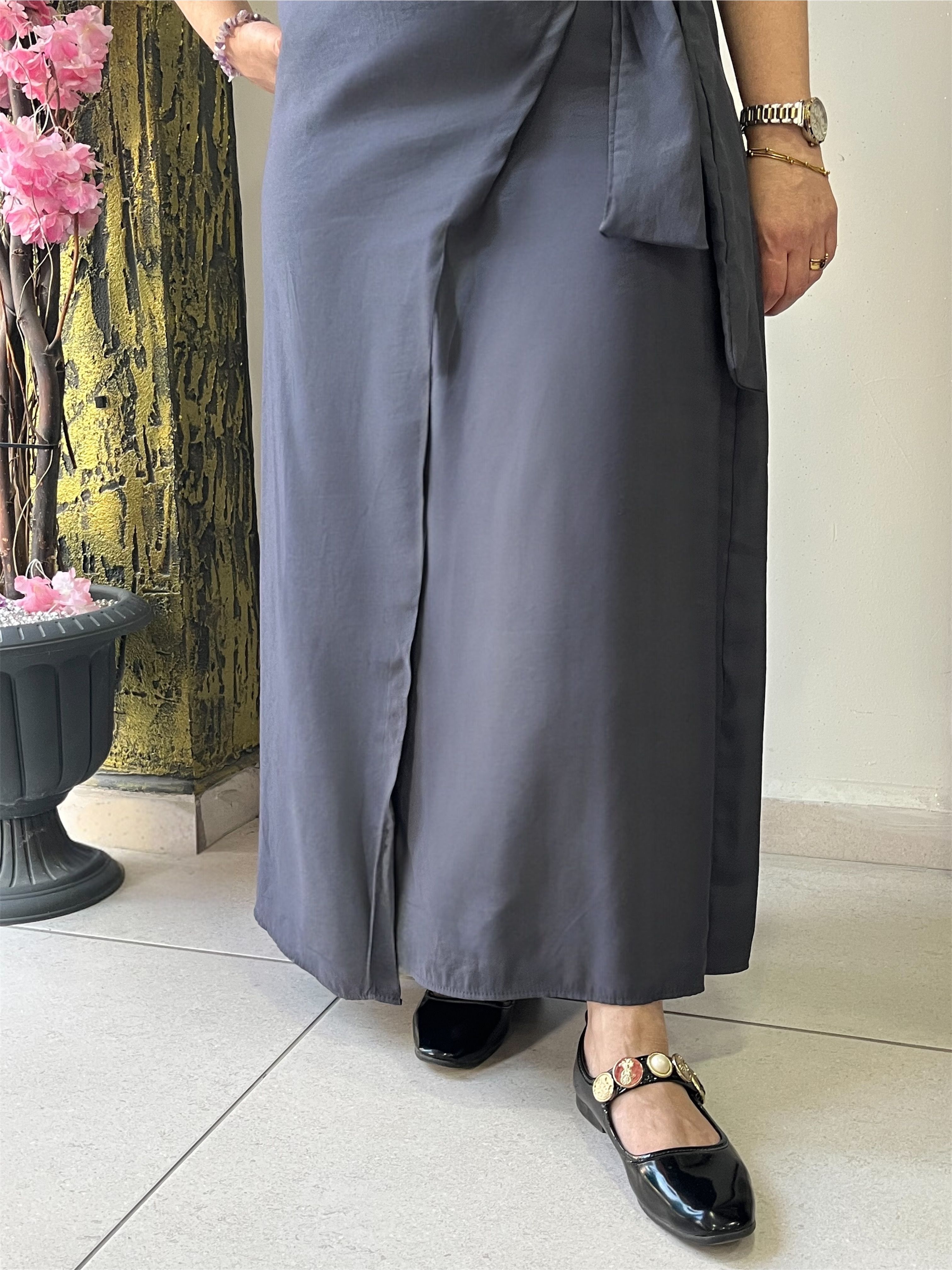 Cotton Bağlama Detaylı Şık Etek 