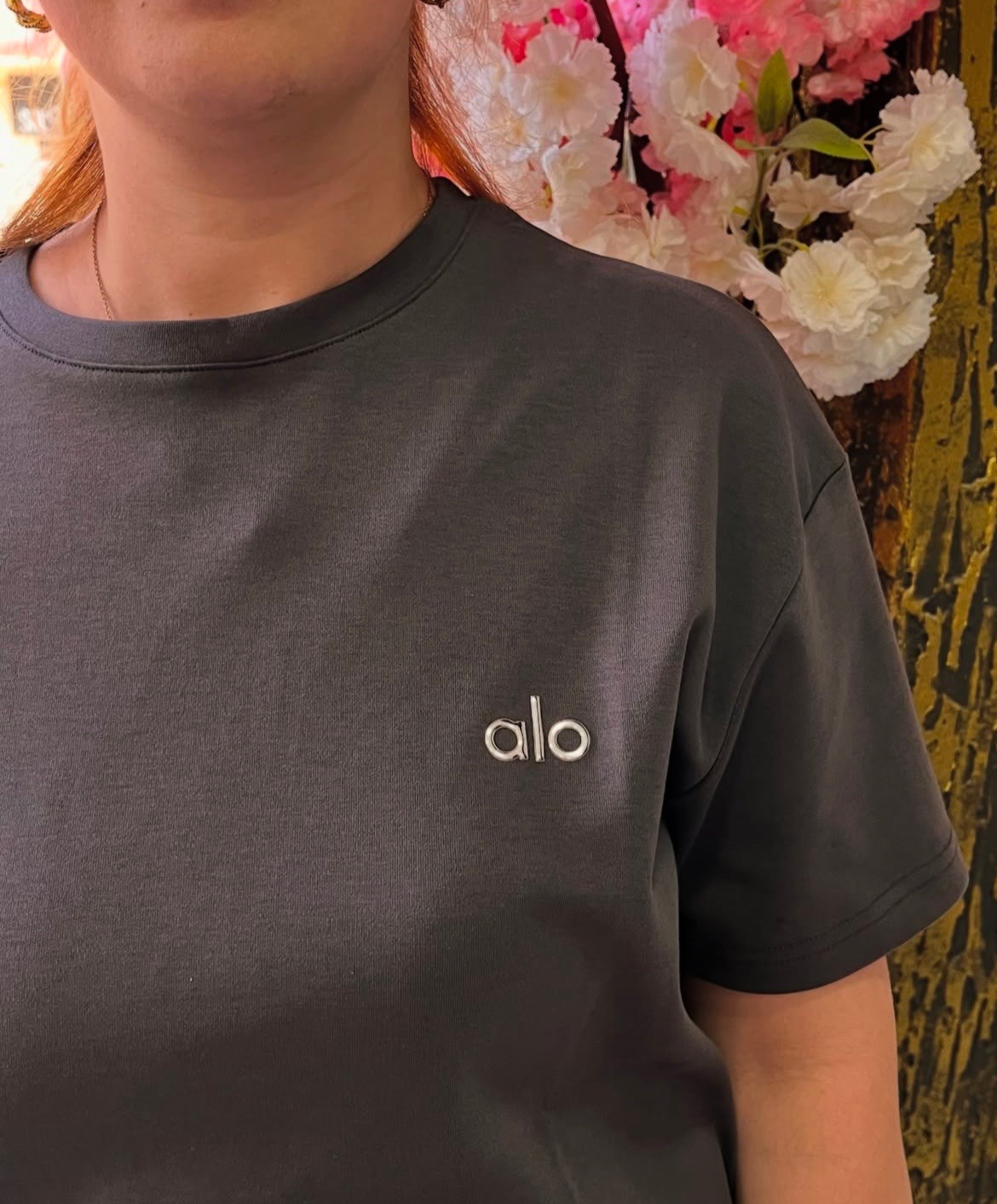 ‘’alo’’ Baskı Detaylı Premium Kalite Tişört 