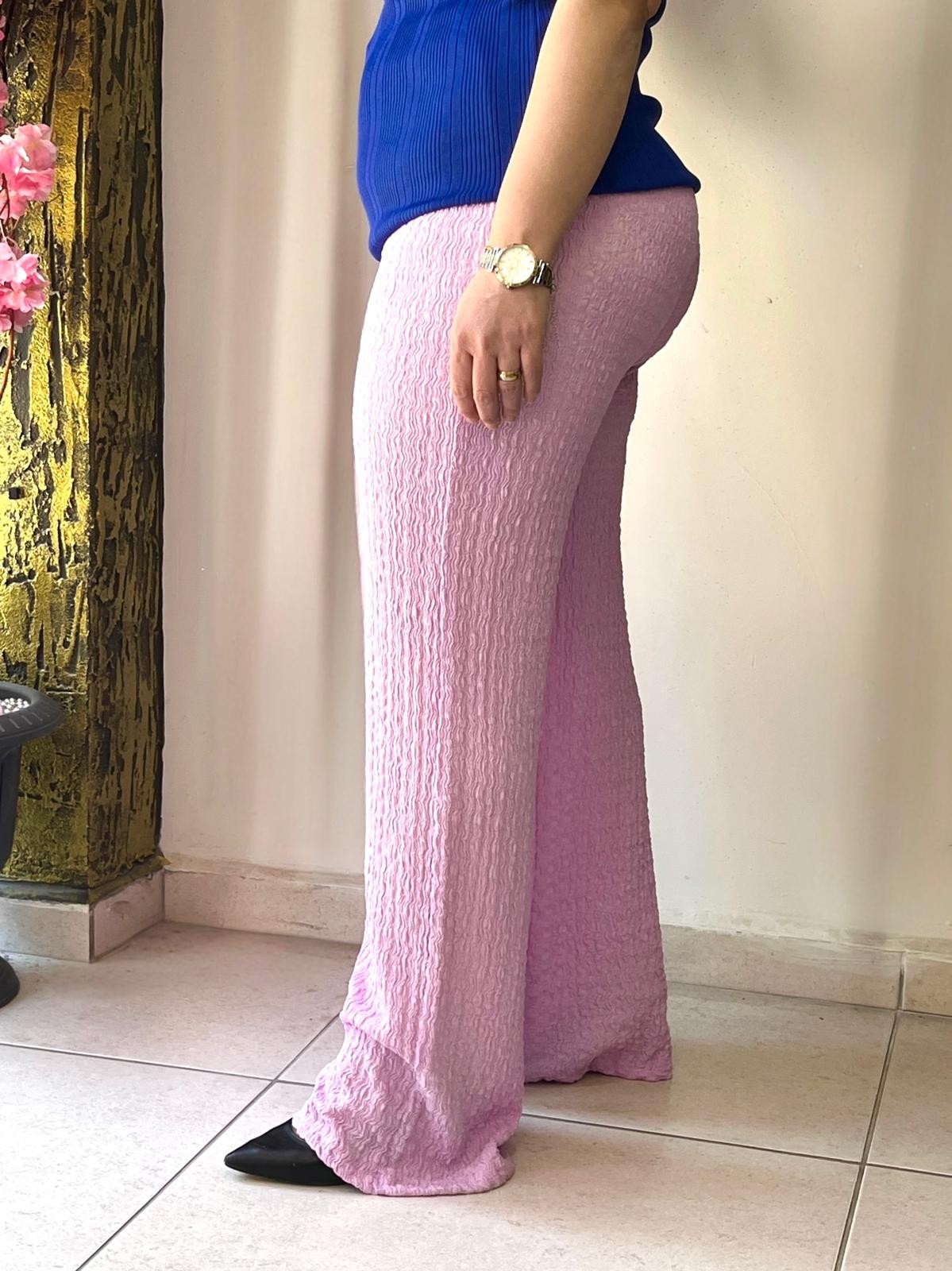 Salaş Pantolon Lila