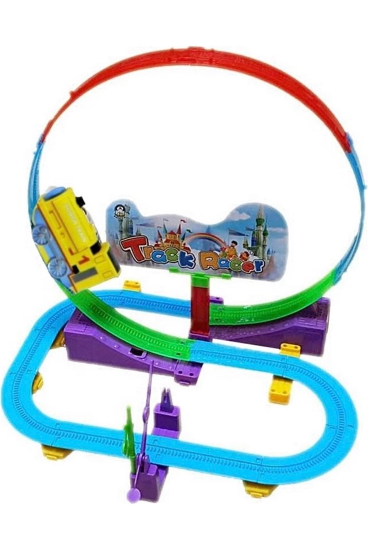 Vardem Işıklı Hızlı Oyuncak Tren Seti 32 Parça