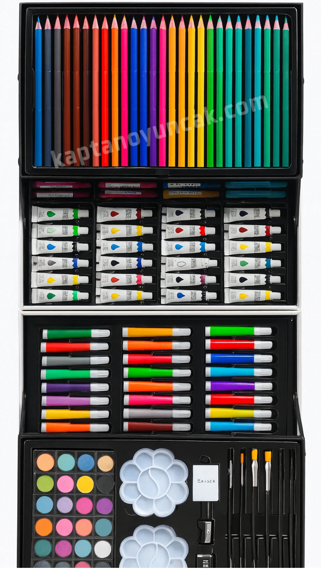 Metal Çantalı Pony Çocuk Boyama Oyun Seti