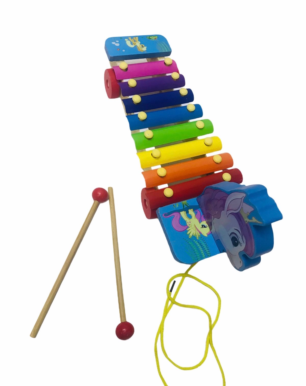 Ahşap Ksilofon Kilisefon 8 Nota 8 Ton 35 Cm