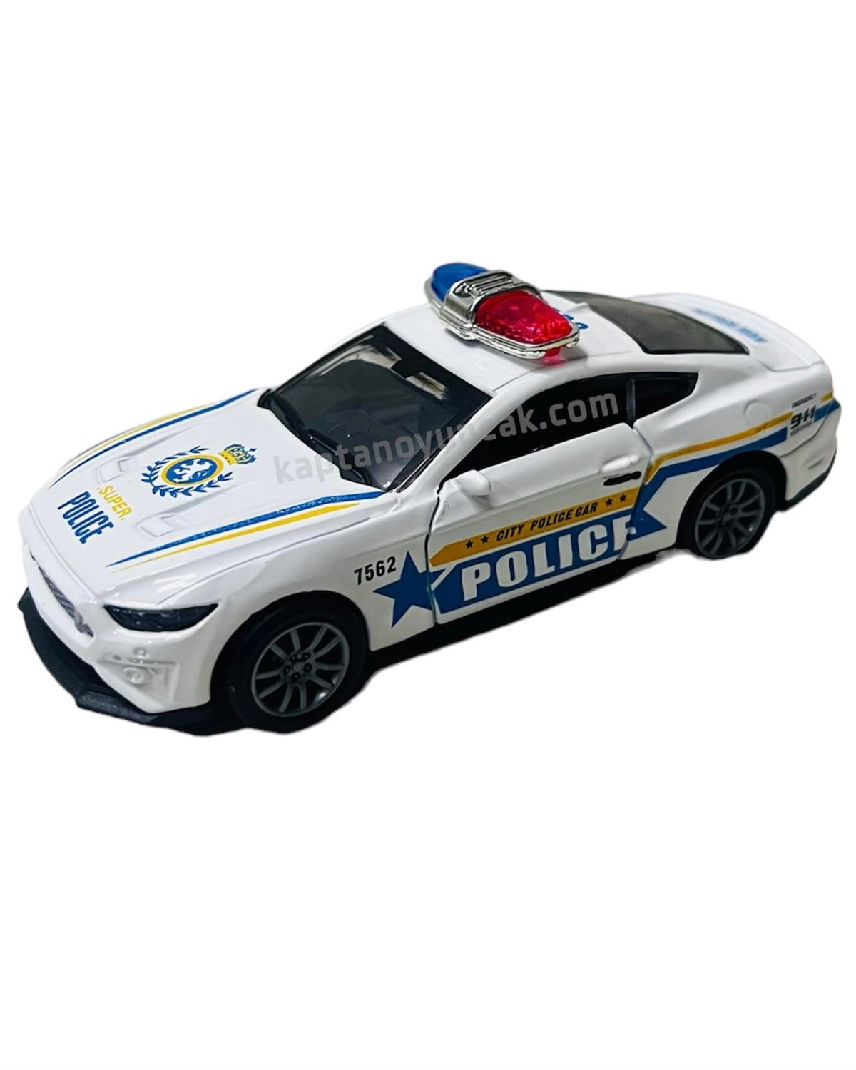 Metal Çek Bırak Polis Araba