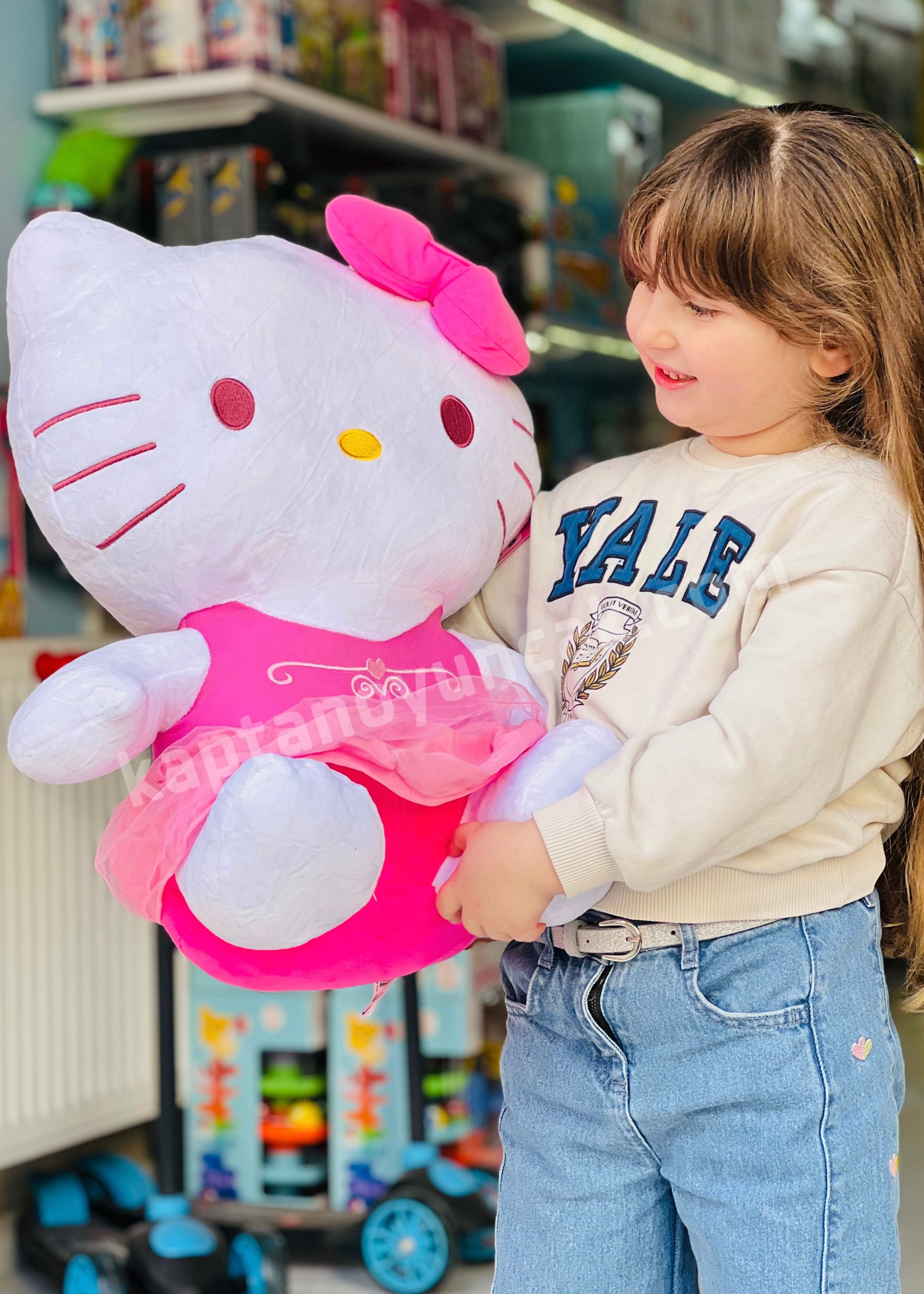 Hello Kitty Fiyonklu Peluş 50 cm