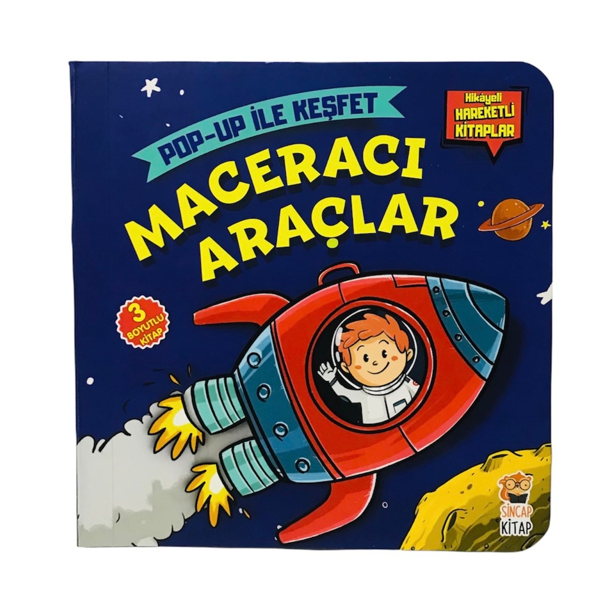 Maceracı Araçlar Pop-Up İle Keşfet - Hikayeli Hareketli Kitaplar