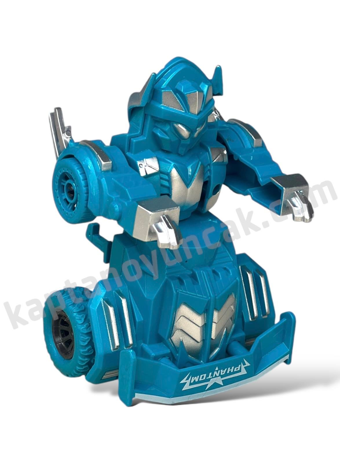 Robota Dönüşebilen Çek Bırak Araba