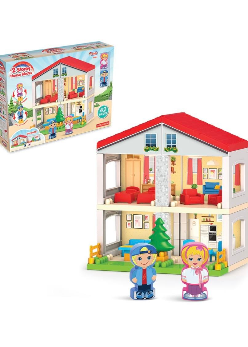 Dede 2 Katlı Ev Bloklar 42 Parça