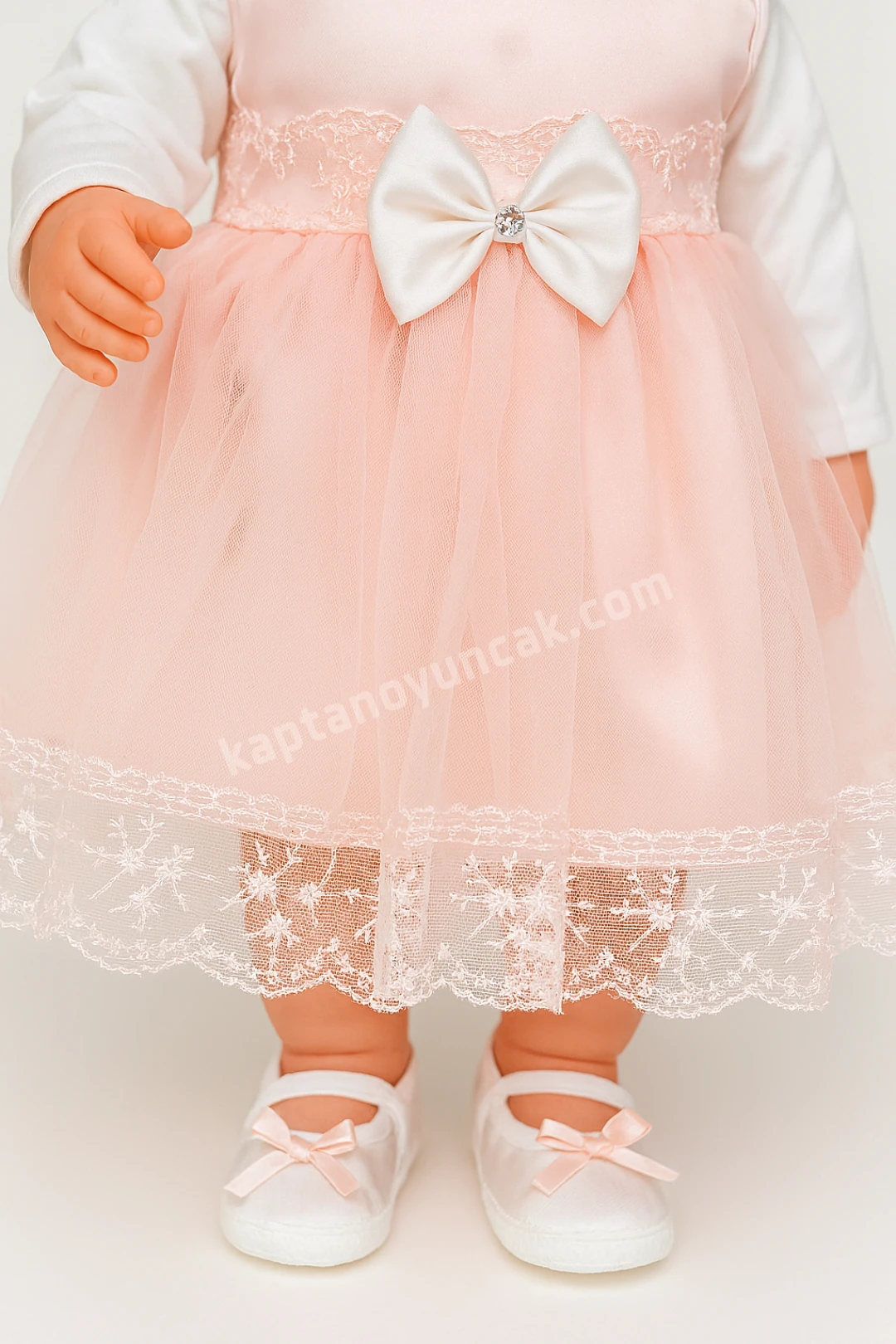 Özel Kıyafetli Türkçe Konuşan Sesli Azra Bebek 60 Cm Kahverengi Saçlı