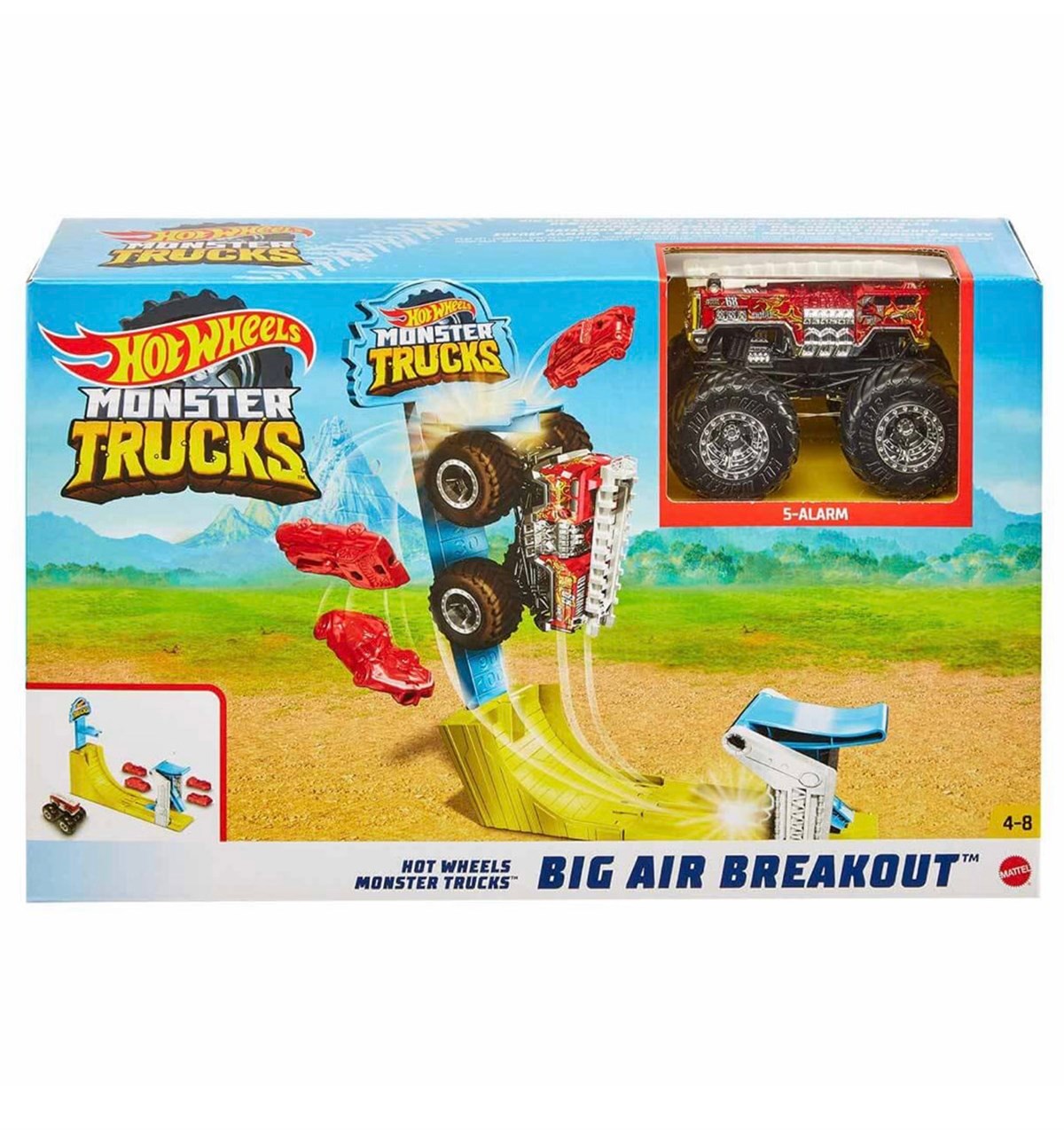 Hot Wheels Monster Trucks Gökyüzü Sıçrayışı Oyun Seti